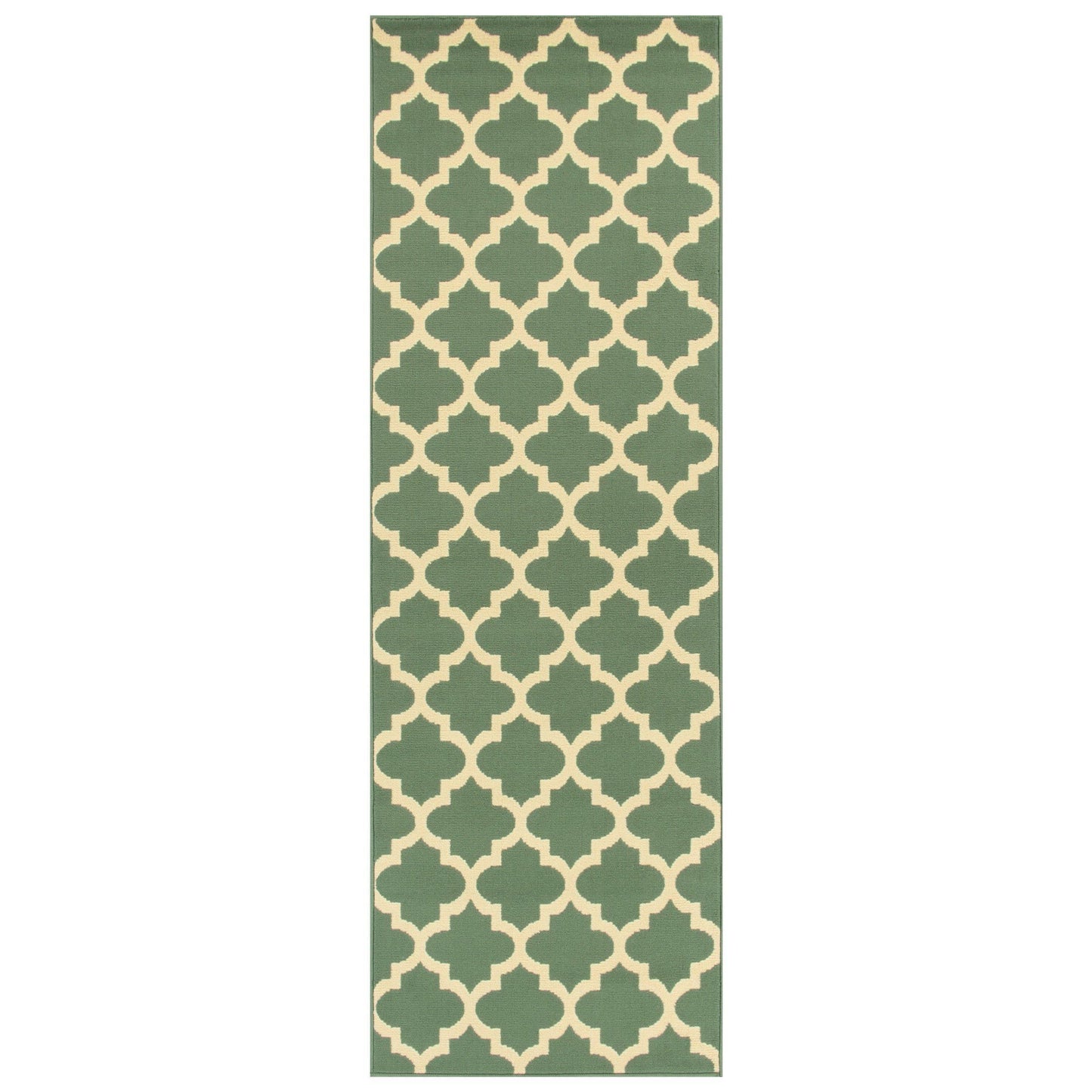 Modern Contemporary Quatrefoil Trellis Rug FredCo