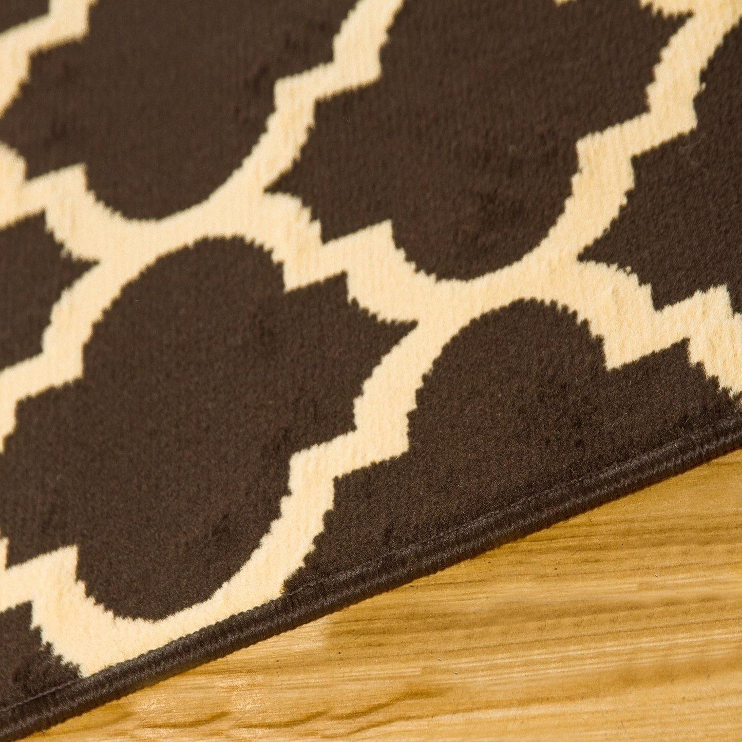 Modern Contemporary Quatrefoil Trellis Rug FredCo
