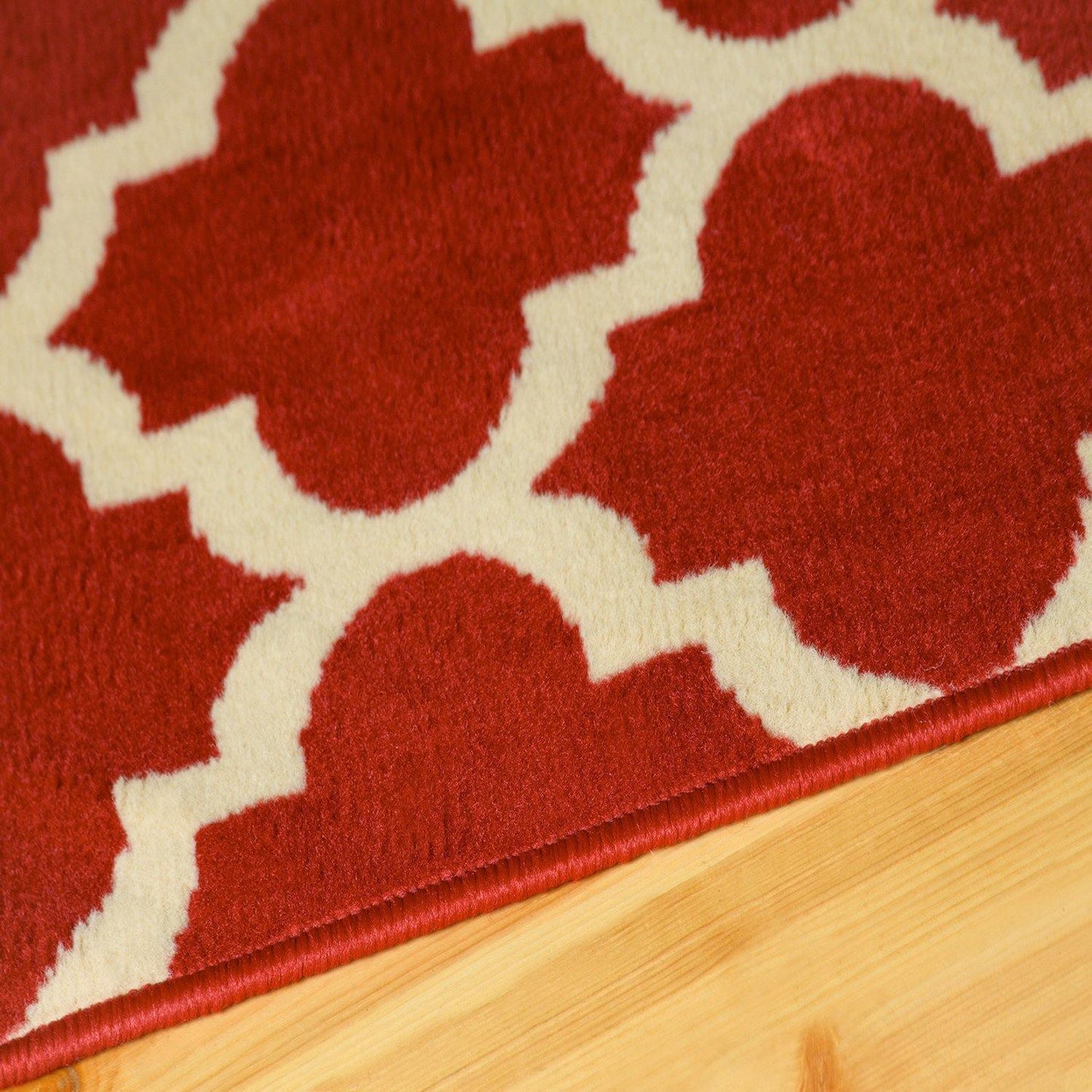 Modern Contemporary Quatrefoil Trellis Rug FredCo