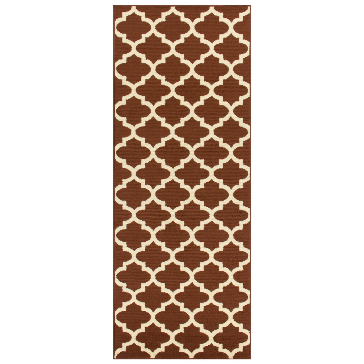 Modern Contemporary Quatrefoil Trellis Rug FredCo
