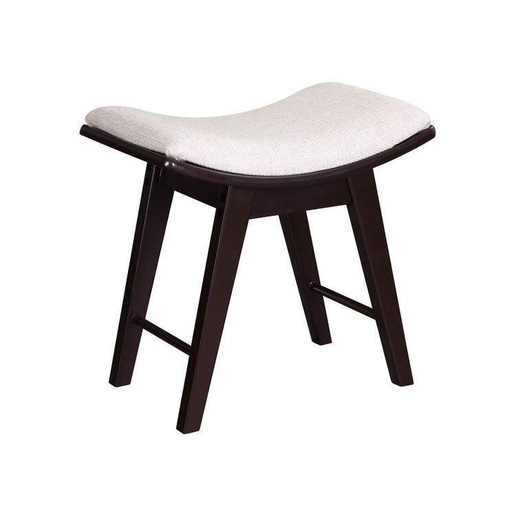 Modern Makeup Dressing Stool FredCo