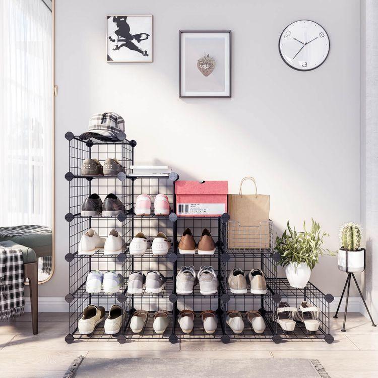 Modular Cube Shoe Organizer FredCo