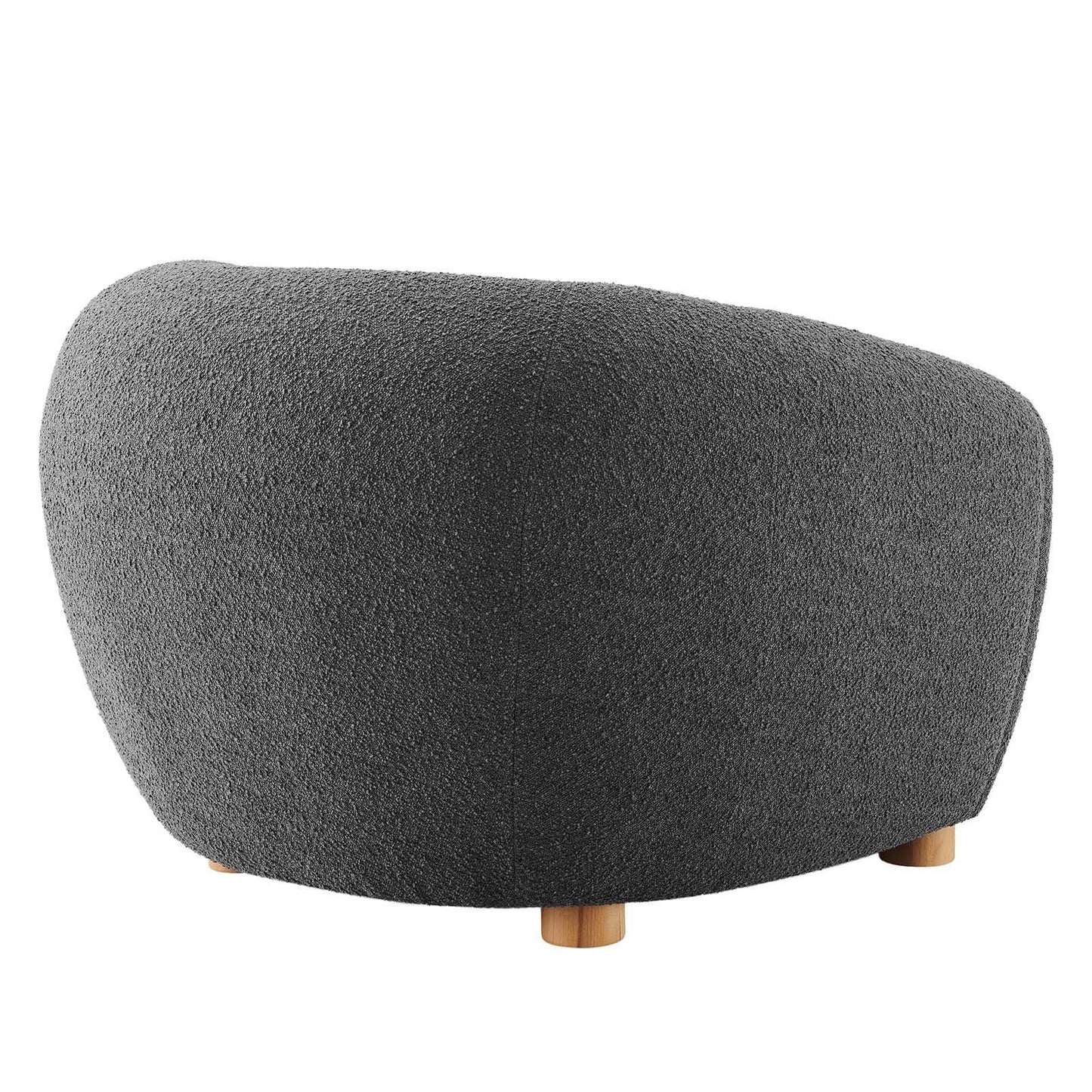 Modway Abundant Boucle Upholstered Fabric Armchair FredCo