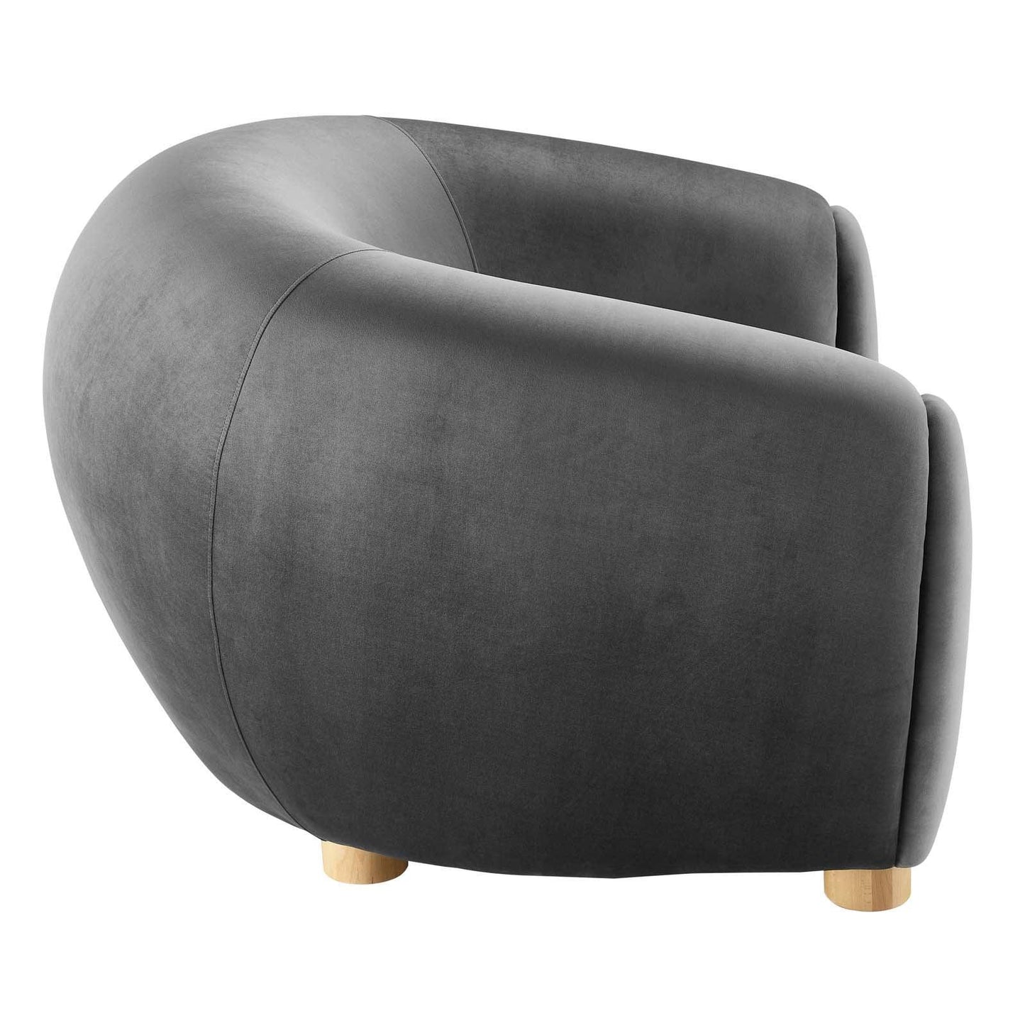 Modway Abundant Performance Velvet Armchair FredCo