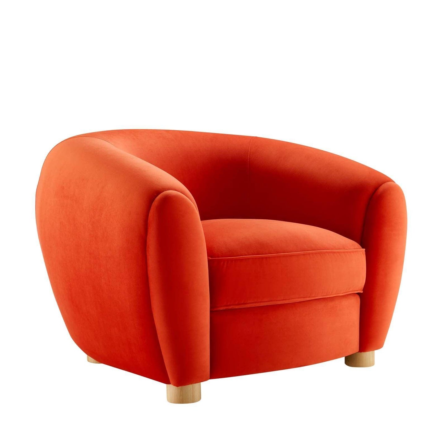 Modway Abundant Performance Velvet Armchair FredCo