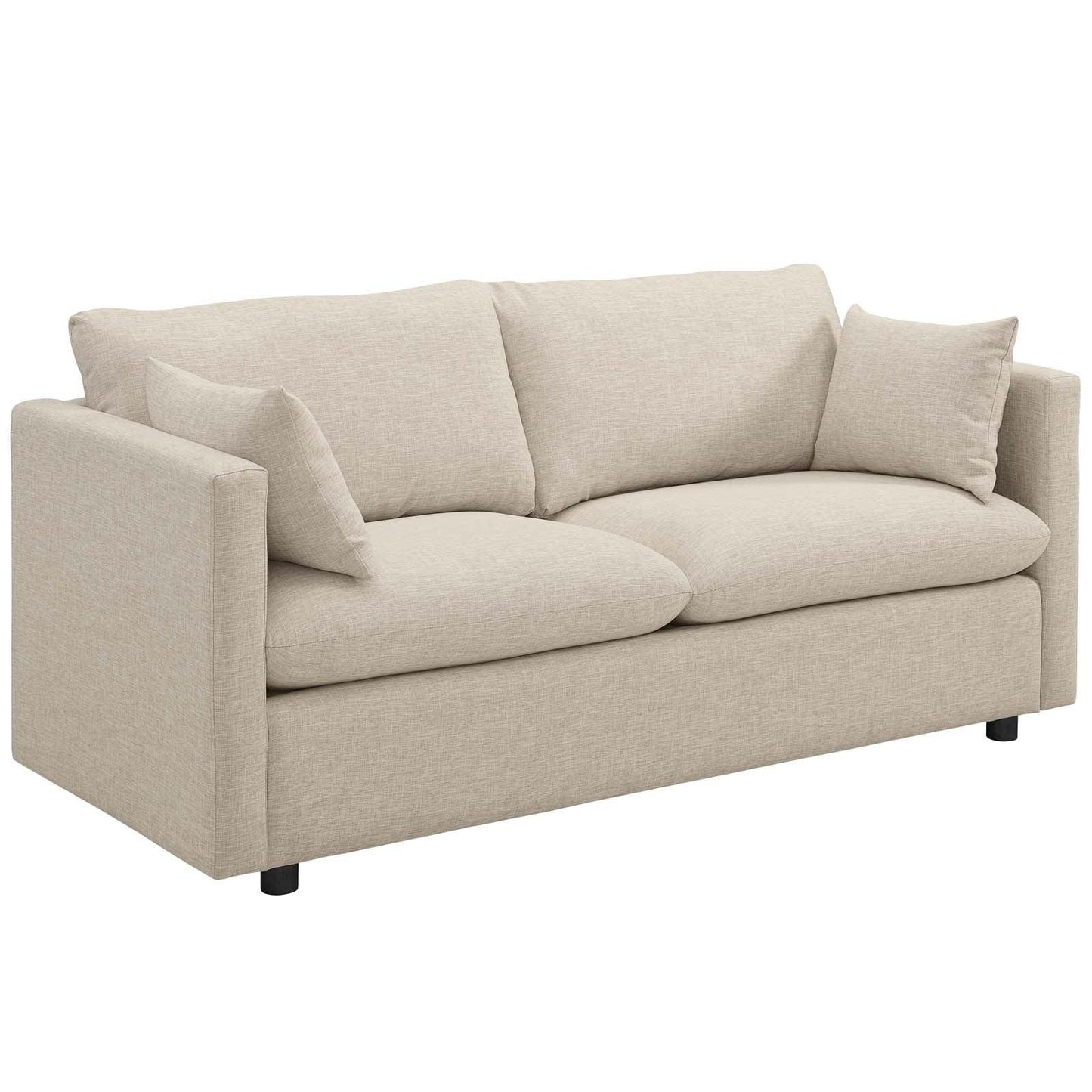 Modway Activate Upholstered Fabric Sofa FredCo