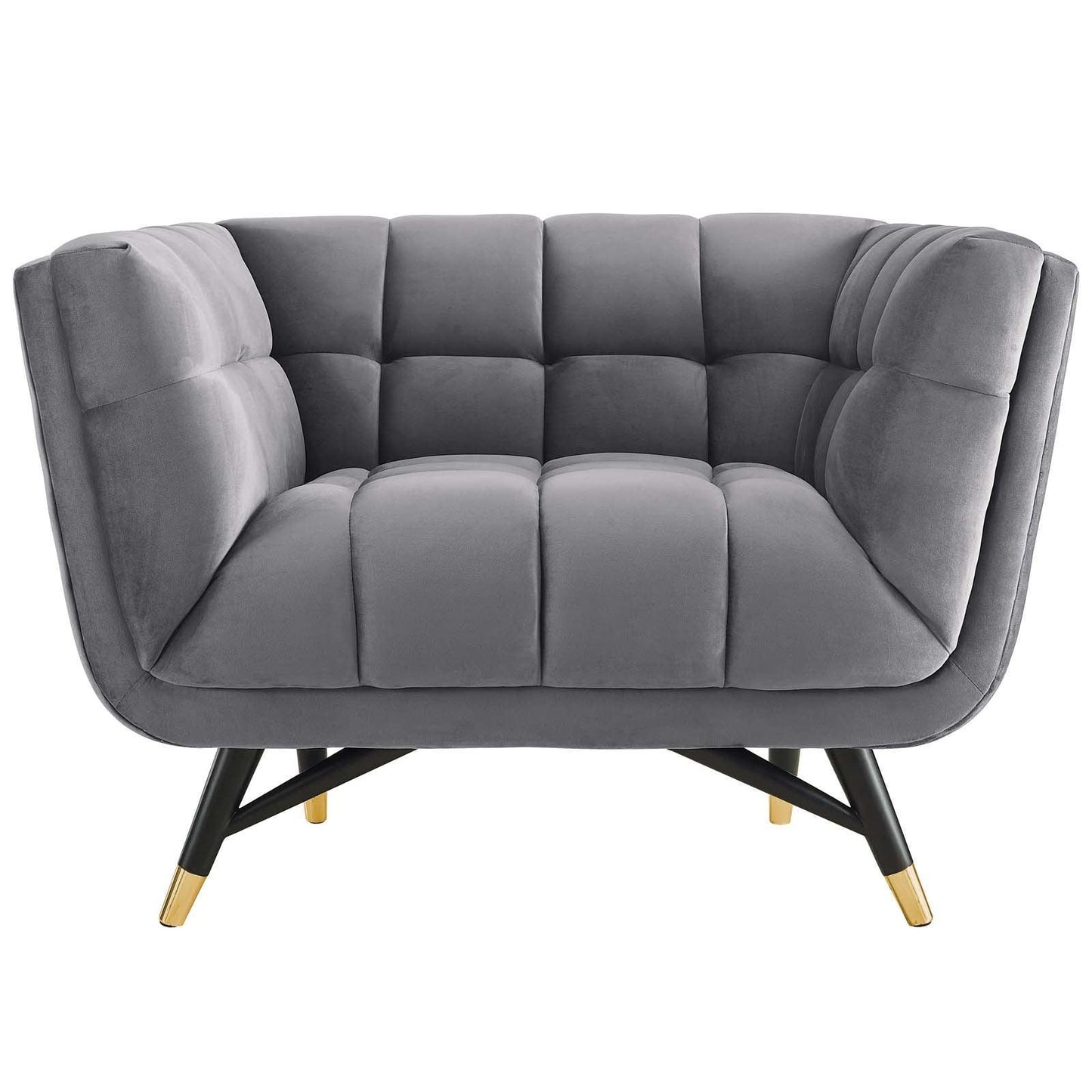 Modway Adept Performance Velvet Armchair FredCo