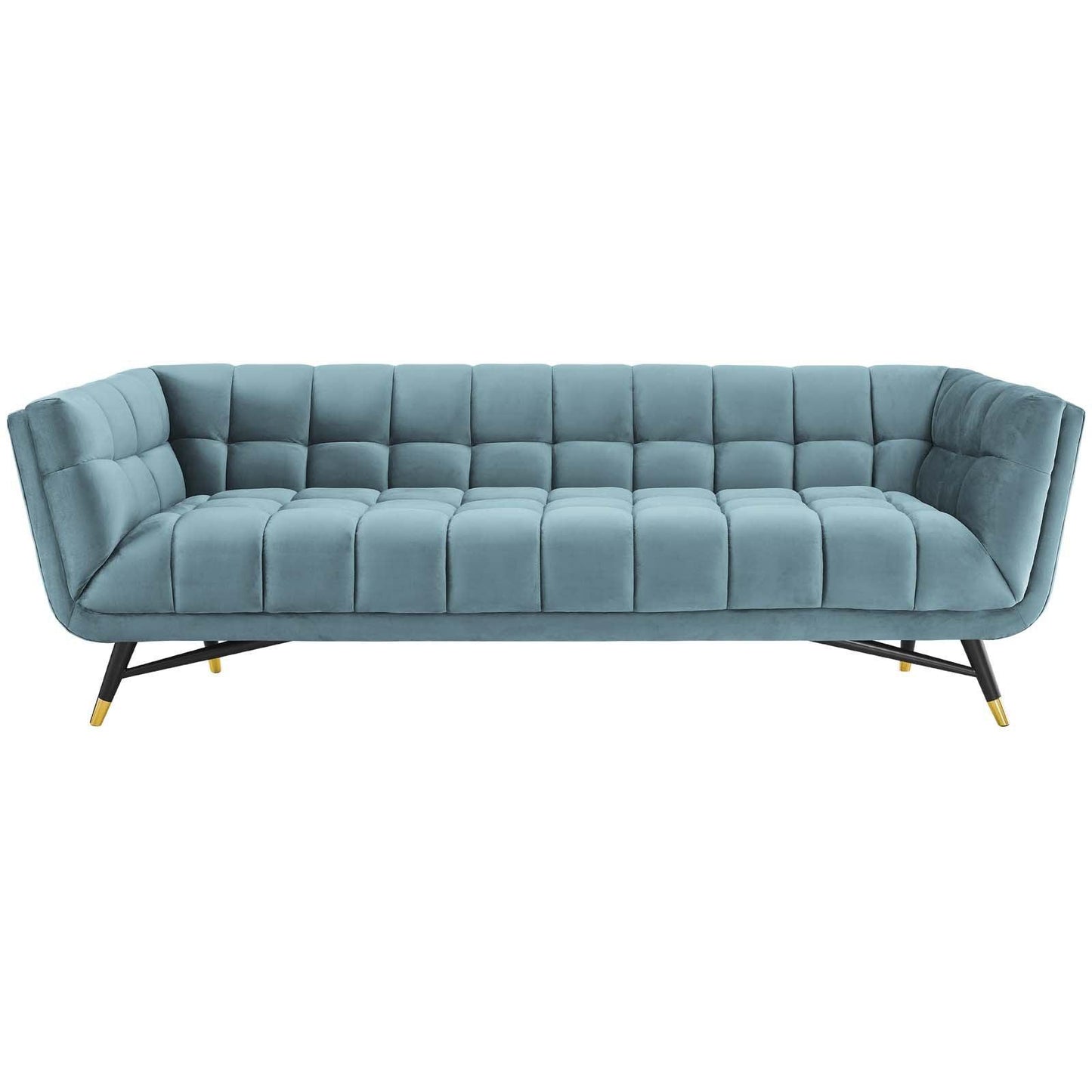 Modway Adept Performance Velvet Sofa FredCo