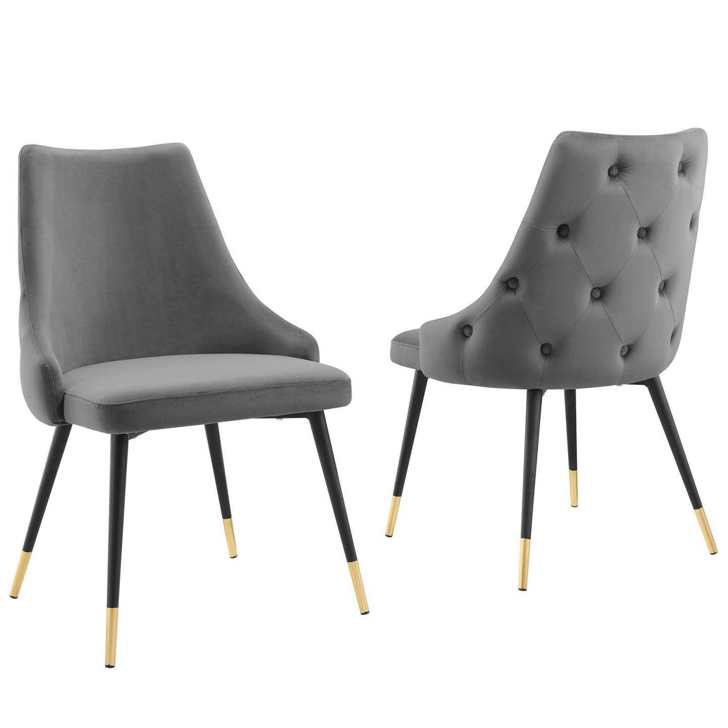 Modway Adorn Dining Side Chair Performance Velvet Set of 2 FredCo