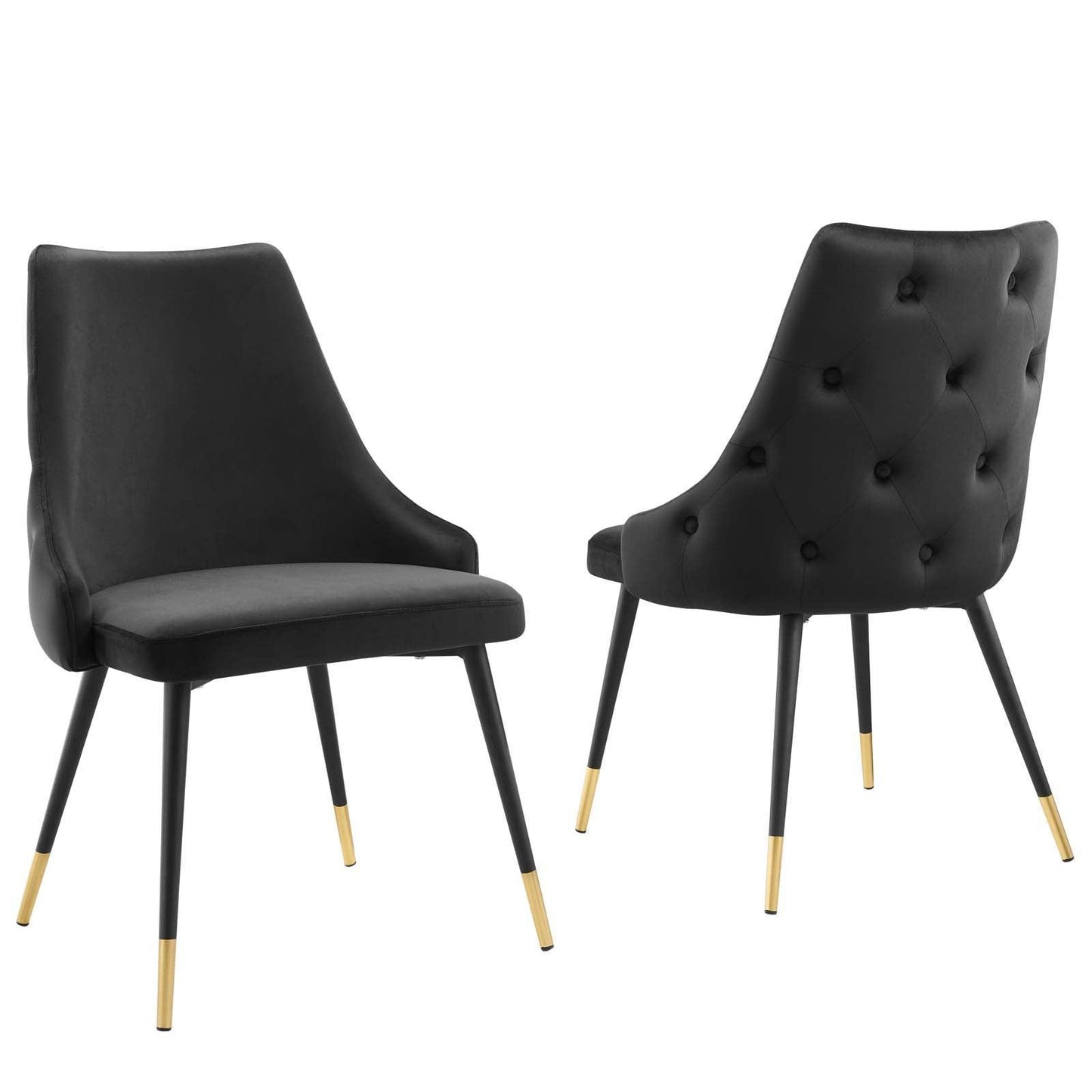 Modway Adorn Dining Side Chair Performance Velvet Set of 2 FredCo