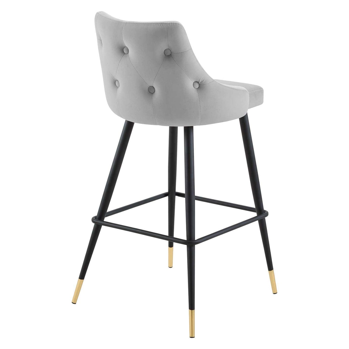 Modway Adorn Performance Velvet Bar Stool Set of 2 FredCo