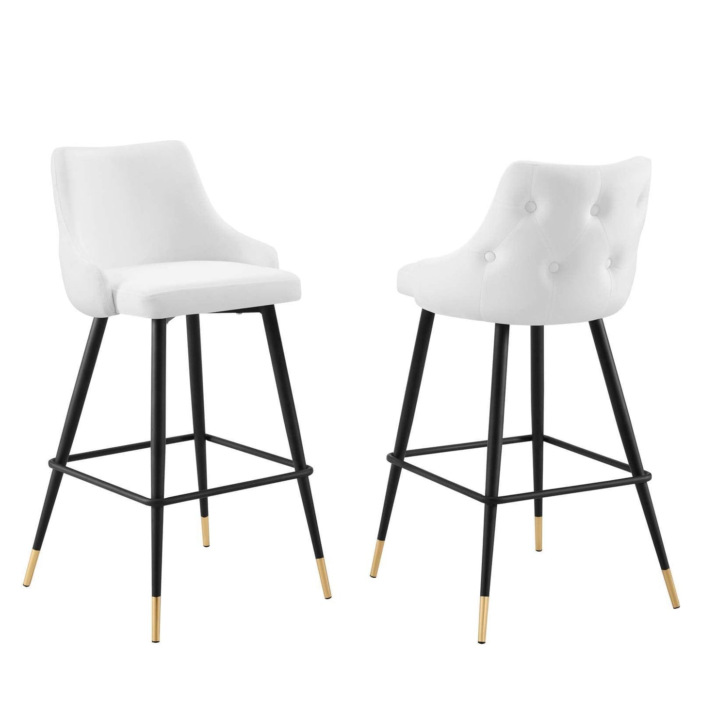 Modway Adorn Performance Velvet Bar Stool Set of 2 FredCo