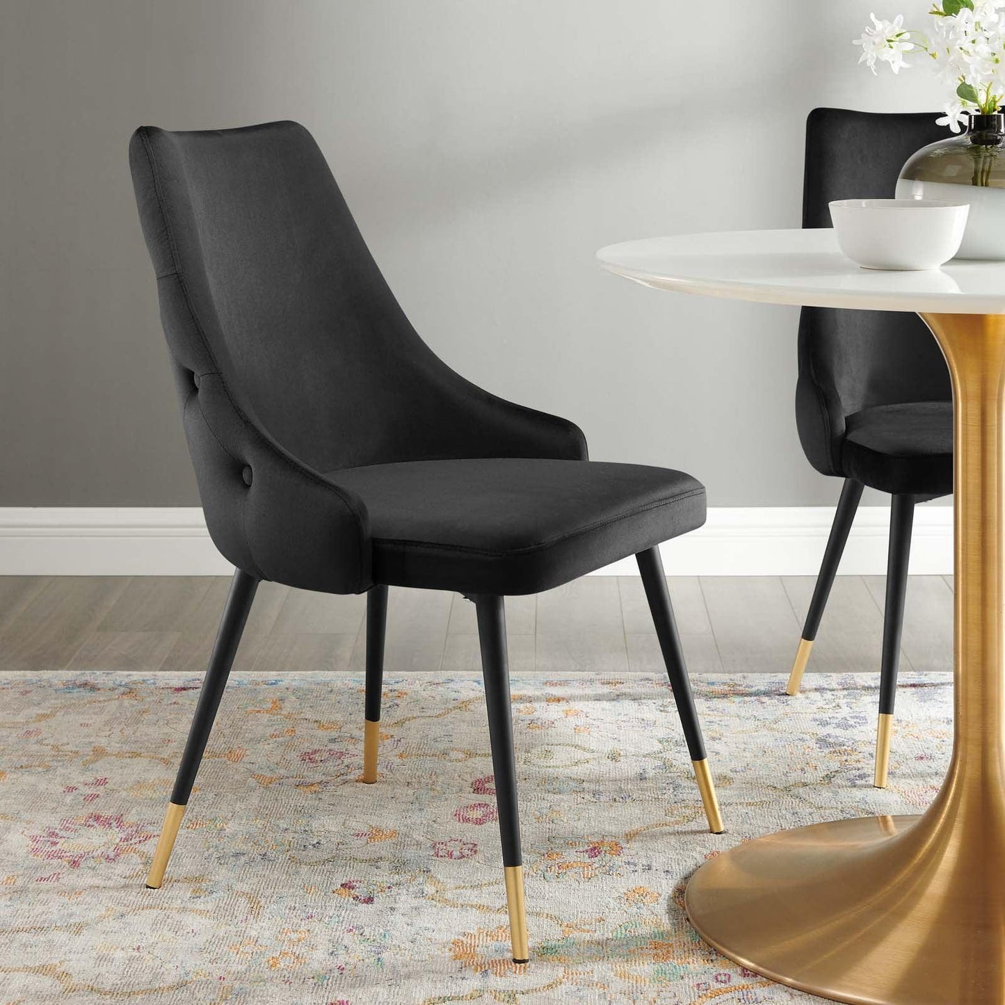 Modway Adorn Tufted Performance Velvet Dining Side Chair FredCo