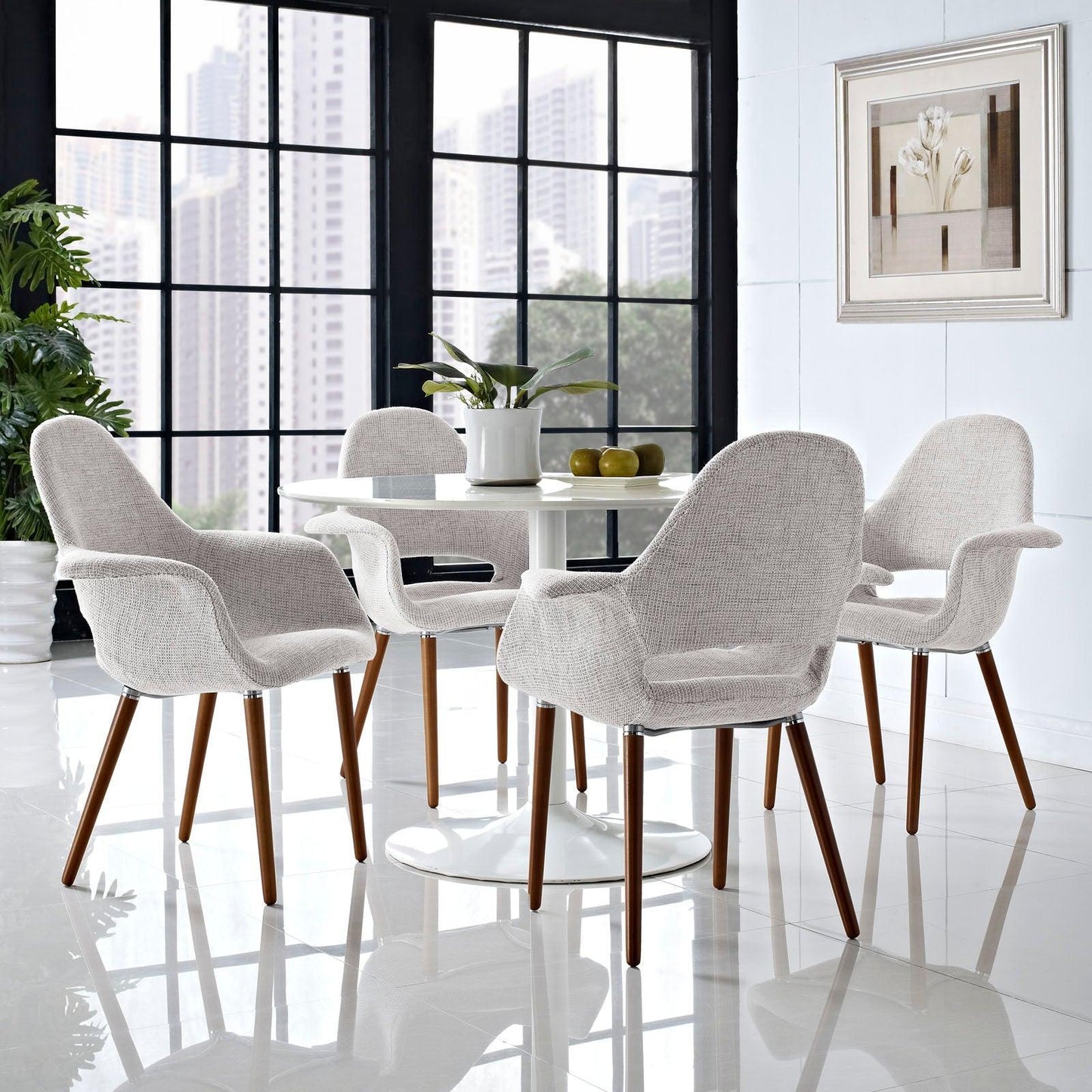 Modway Aegis Dining Armchair Set of 4 FredCo