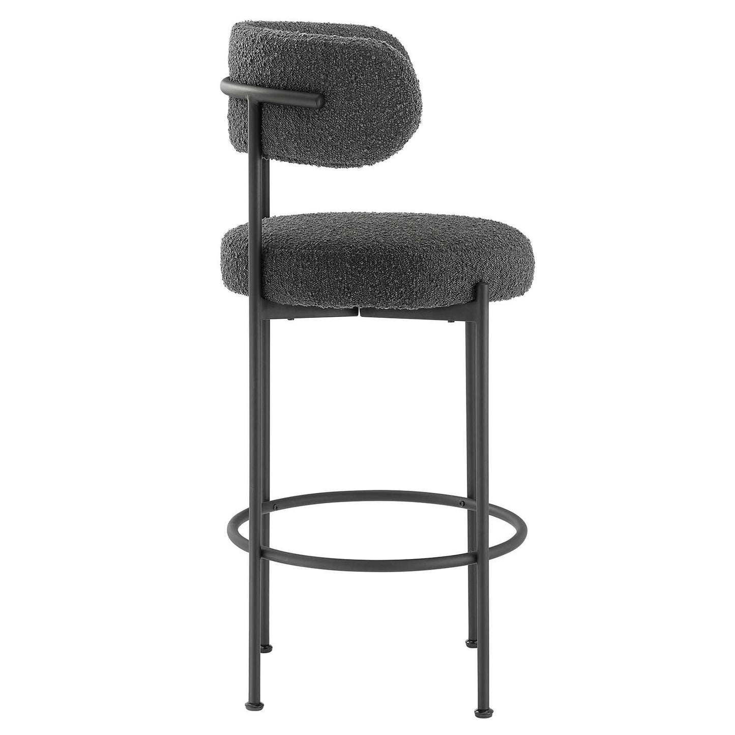Modway Albie Boucle Fabric Bar Stools - Set of 2, EEI-6520 FredCo