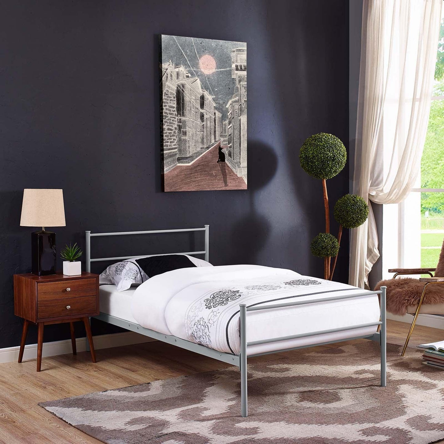 Modway Alina Twin Platform Bed Frame FredCo