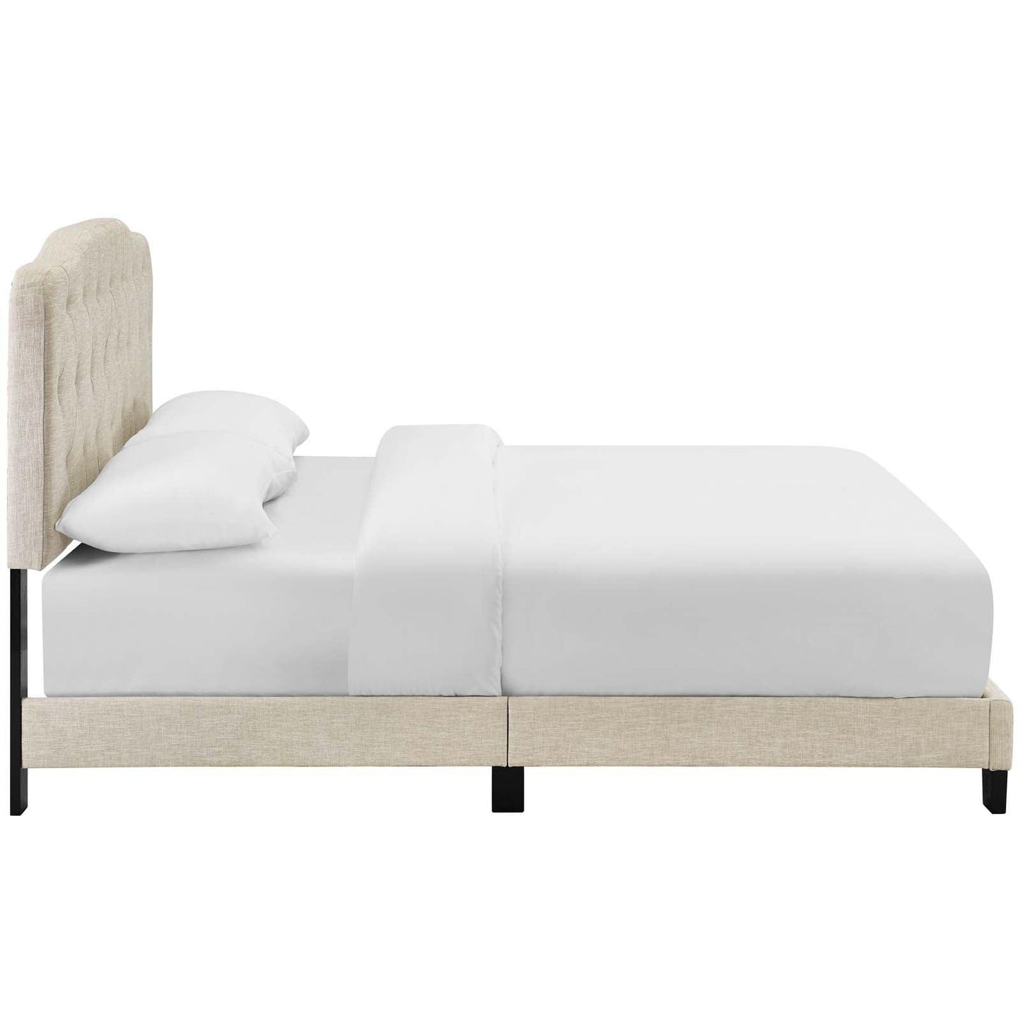 Modway Amelia King Upholstered Fabric Bed FredCo