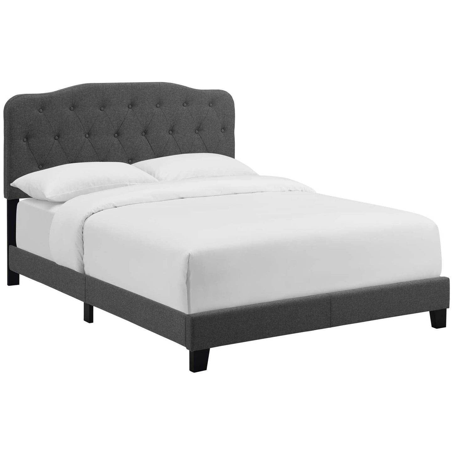 Modway Amelia King Upholstered Fabric Bed FredCo