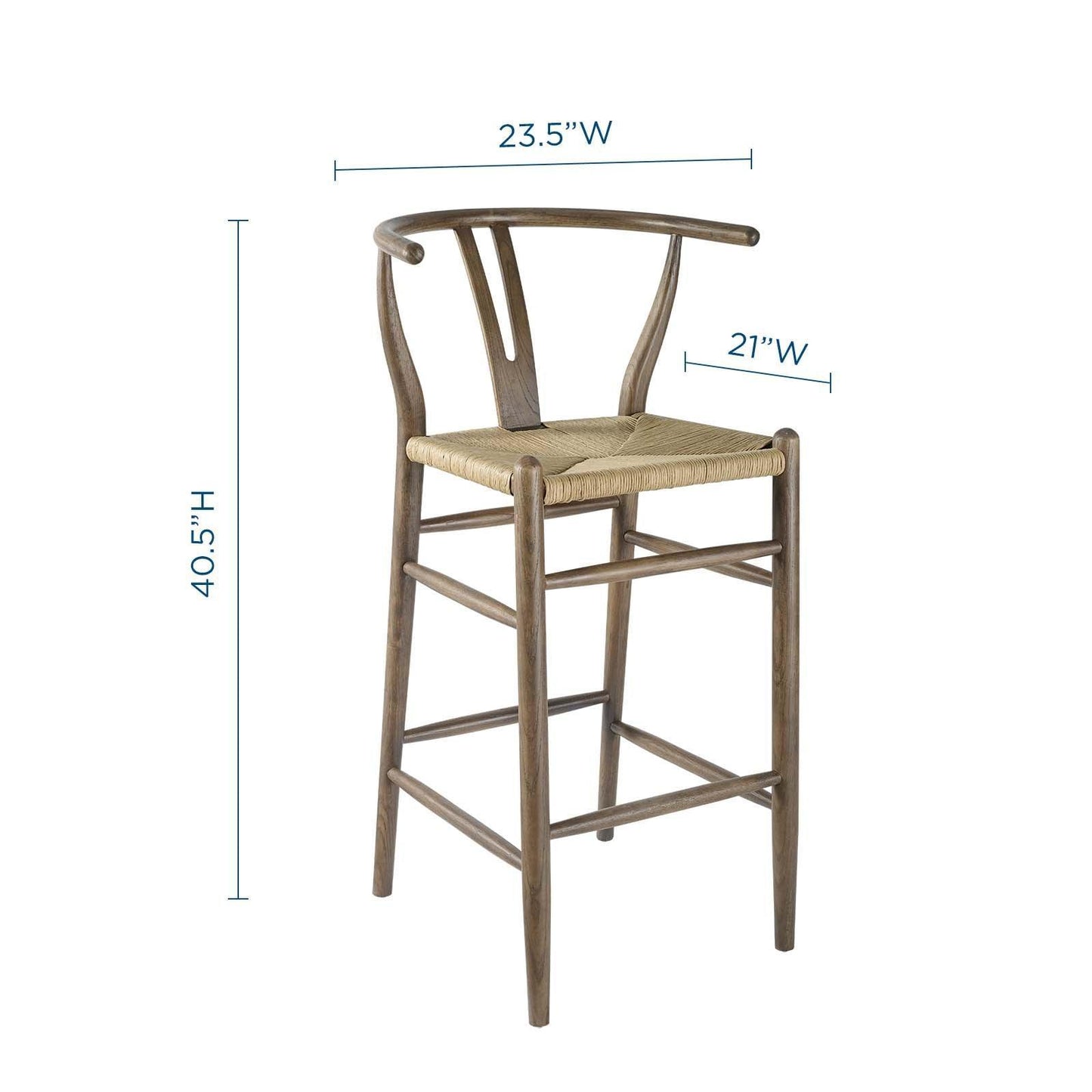 Modway Amish Wood Bar Stool FredCo