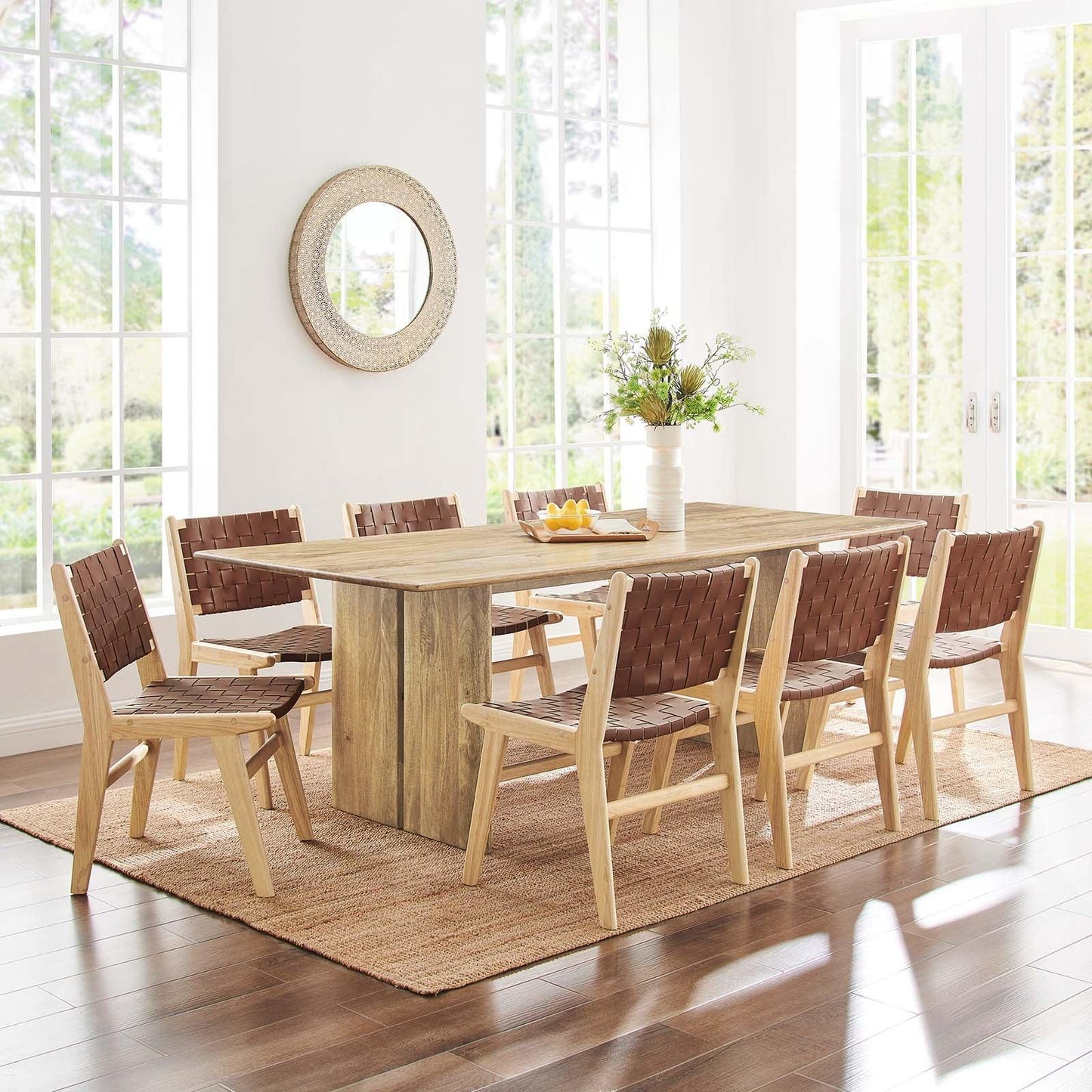 Modway Amistad 86" Wood Dining Table, EEI-6340 FredCo