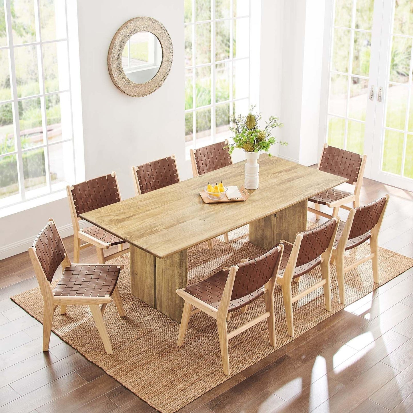 Modway Amistad 86" Wood Dining Table, EEI-6340 FredCo