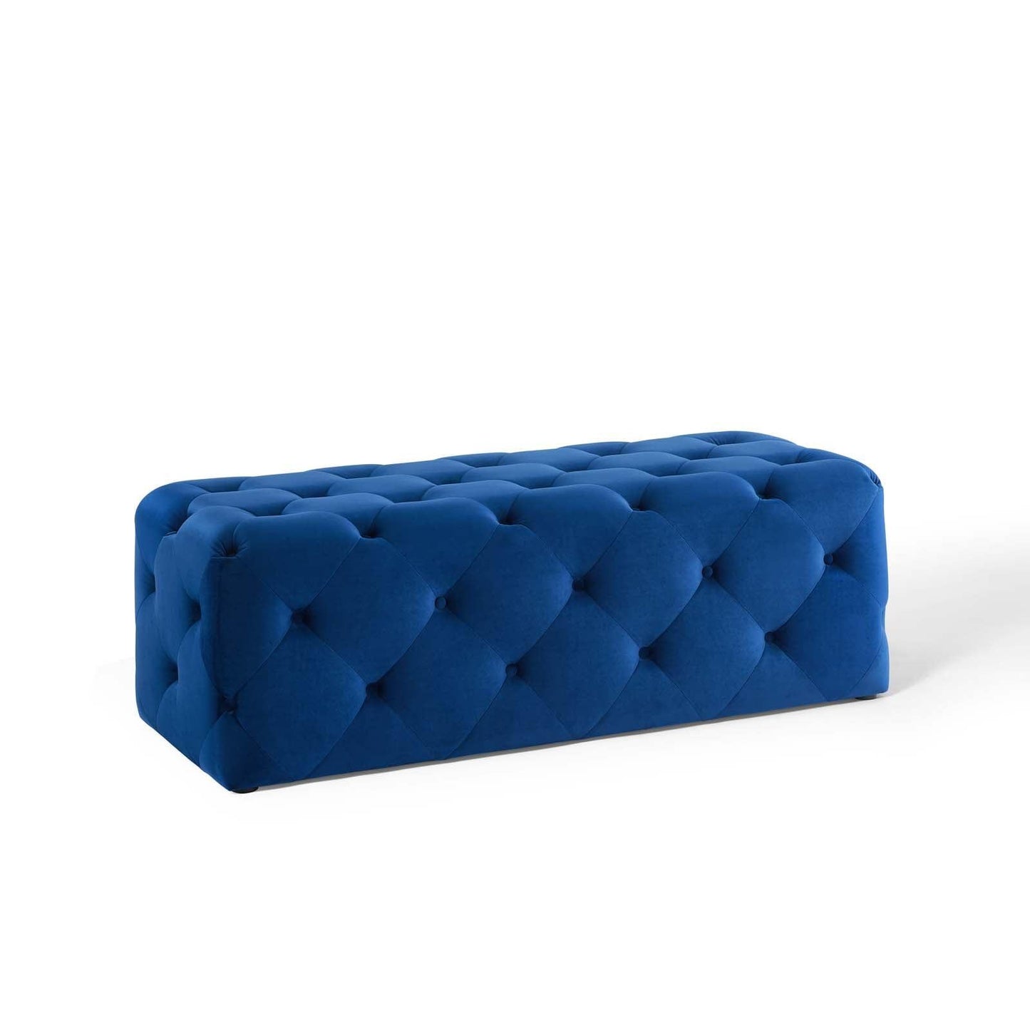Modway Amour 48" Tufted Button Entryway Performance Velvet Bench FredCo