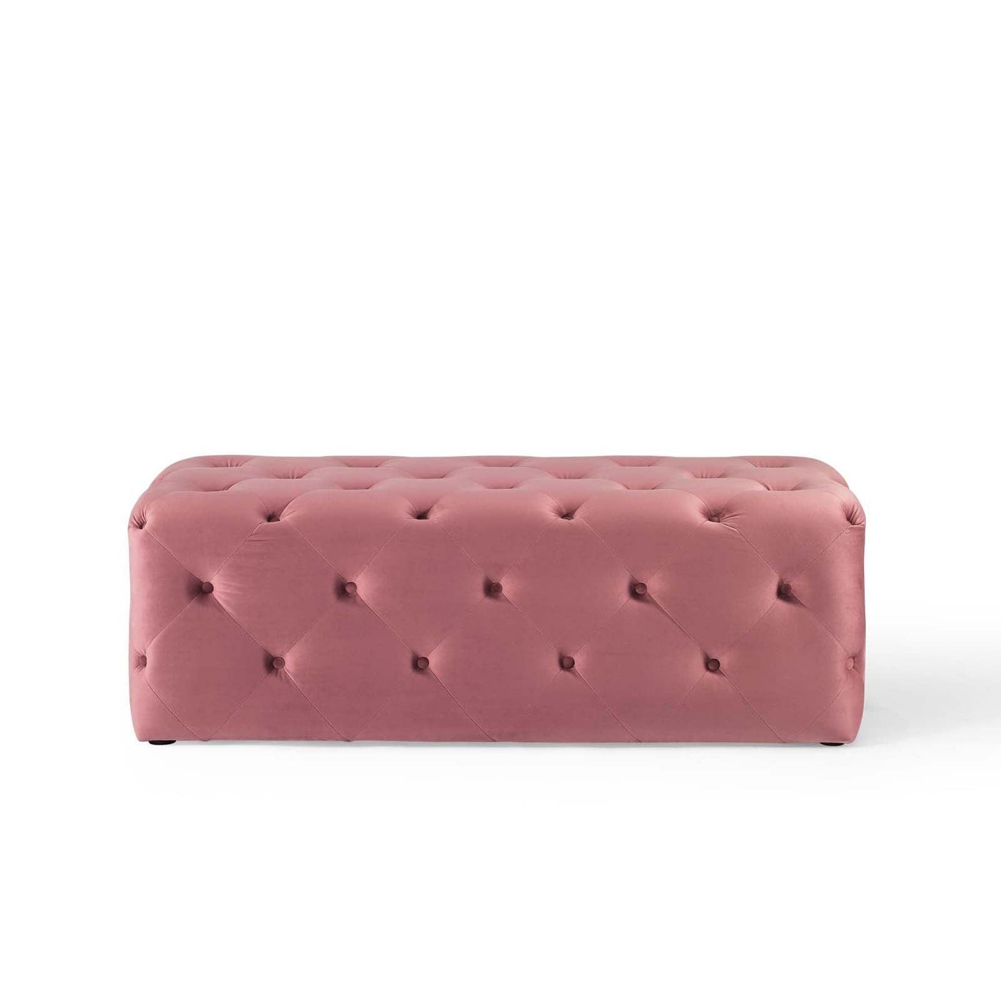 Modway Amour 48" Tufted Button Entryway Performance Velvet Bench FredCo