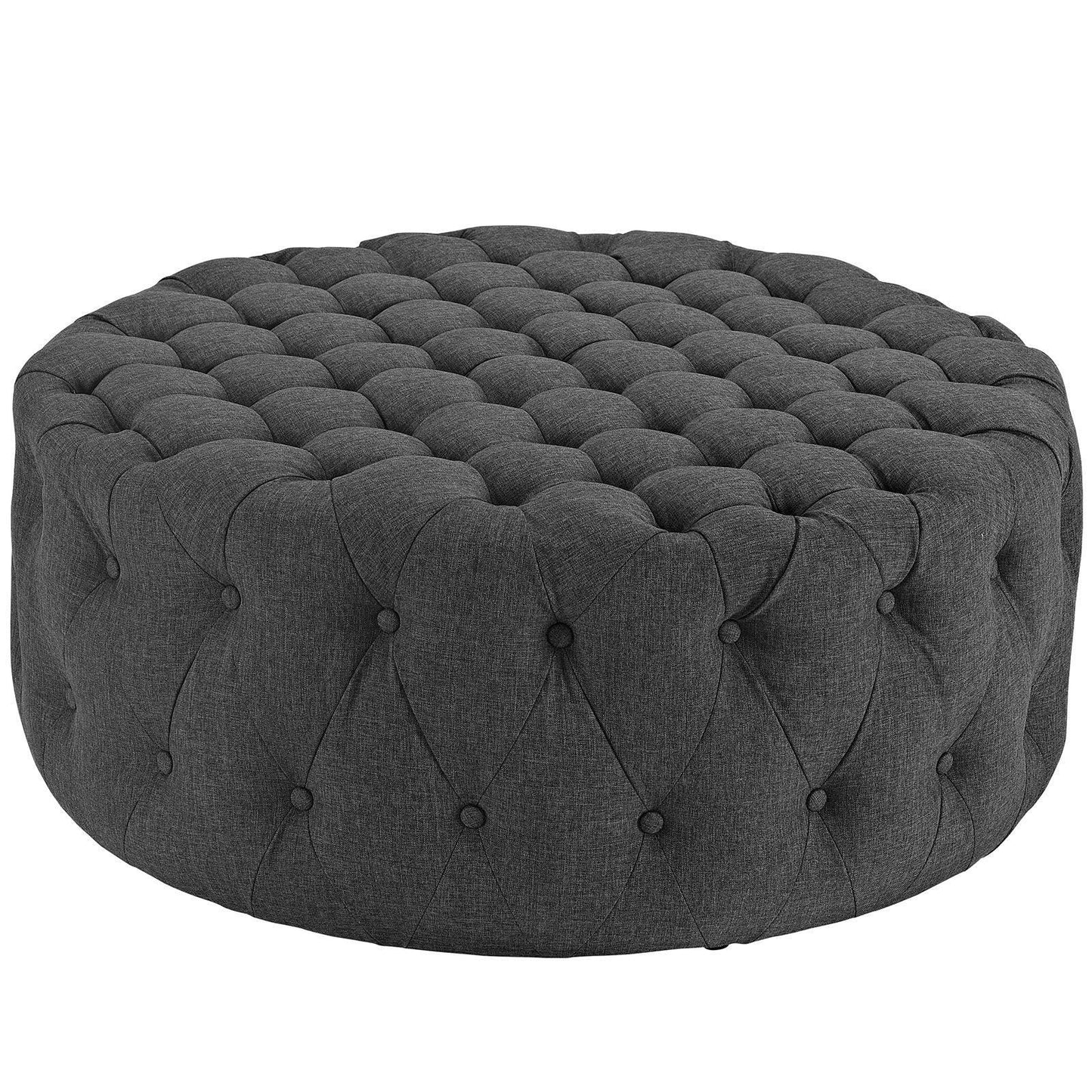 Modway Amour Upholstered Fabric Ottoman FredCo