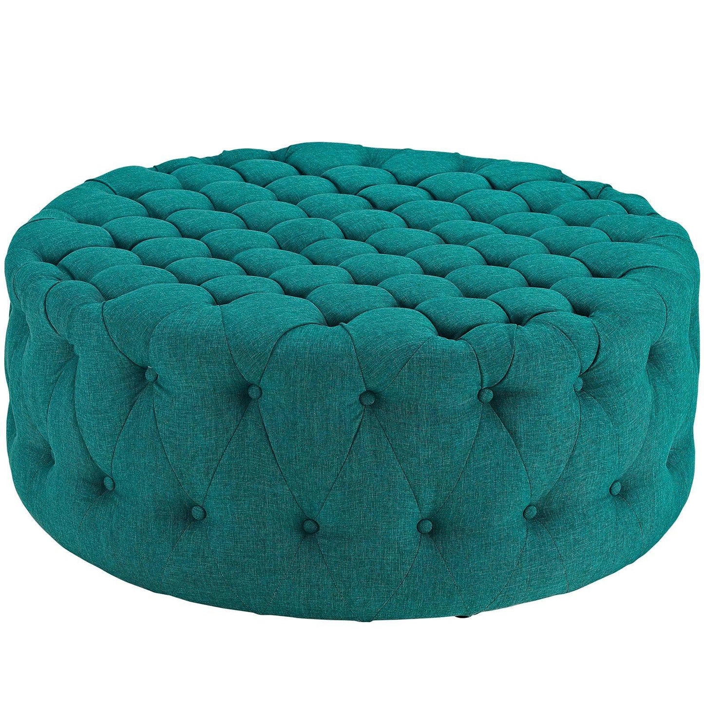 Modway Amour Upholstered Fabric Ottoman FredCo