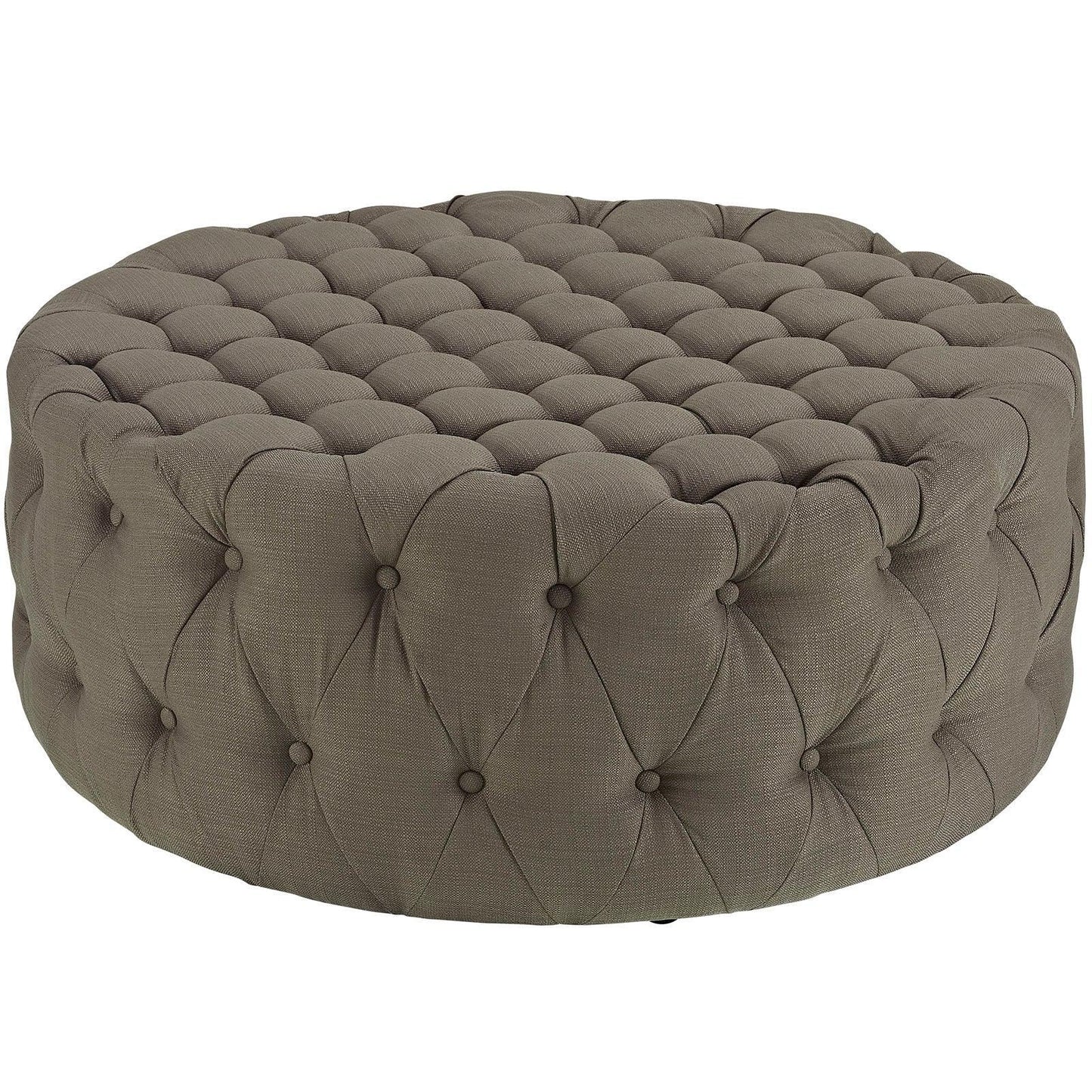 Modway Amour Upholstered Fabric Ottoman FredCo