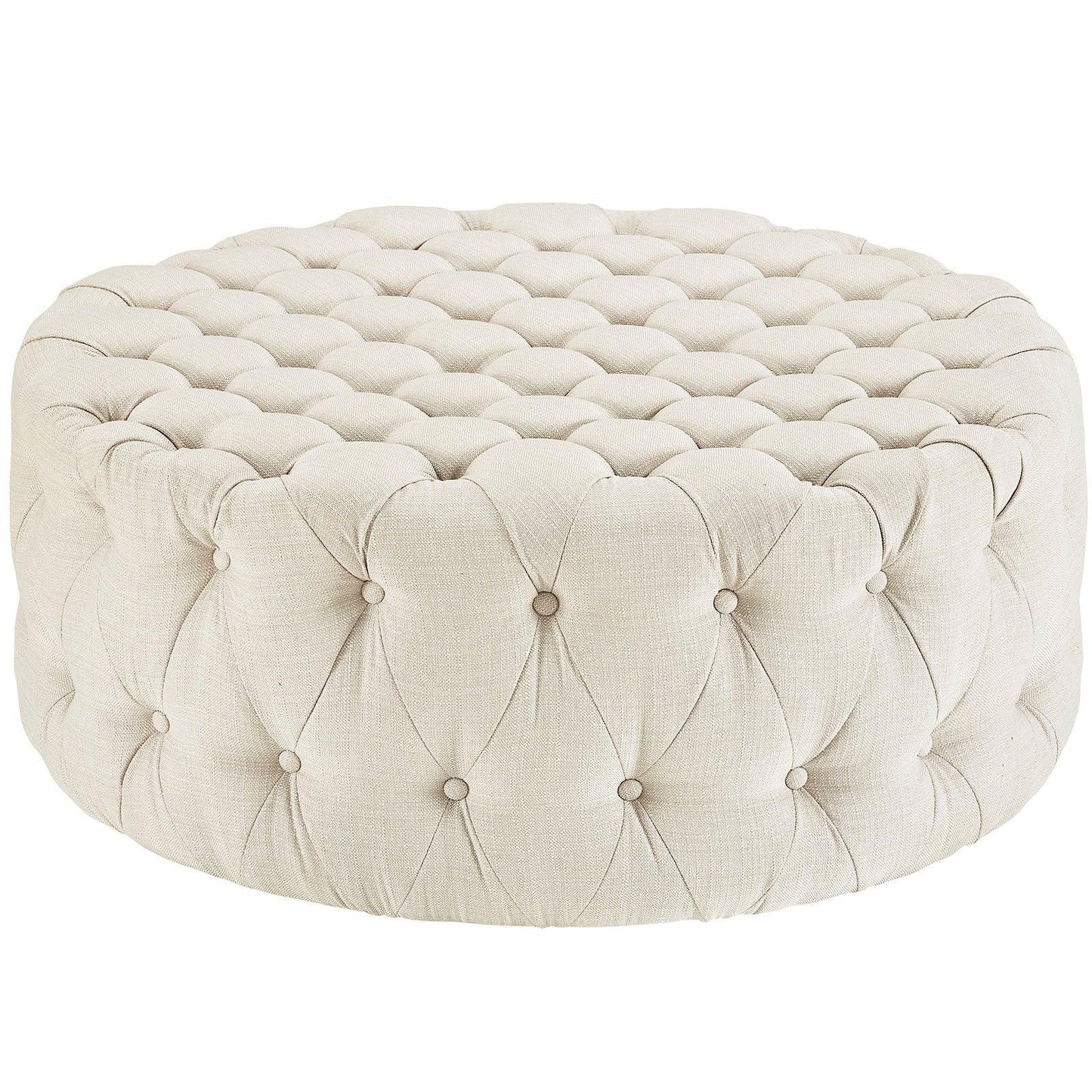 Modway Amour Upholstered Fabric Ottoman FredCo