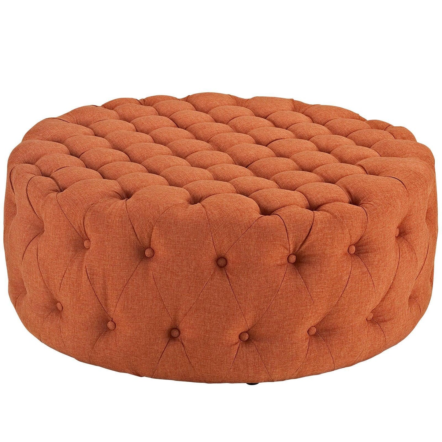 Modway Amour Upholstered Fabric Ottoman FredCo