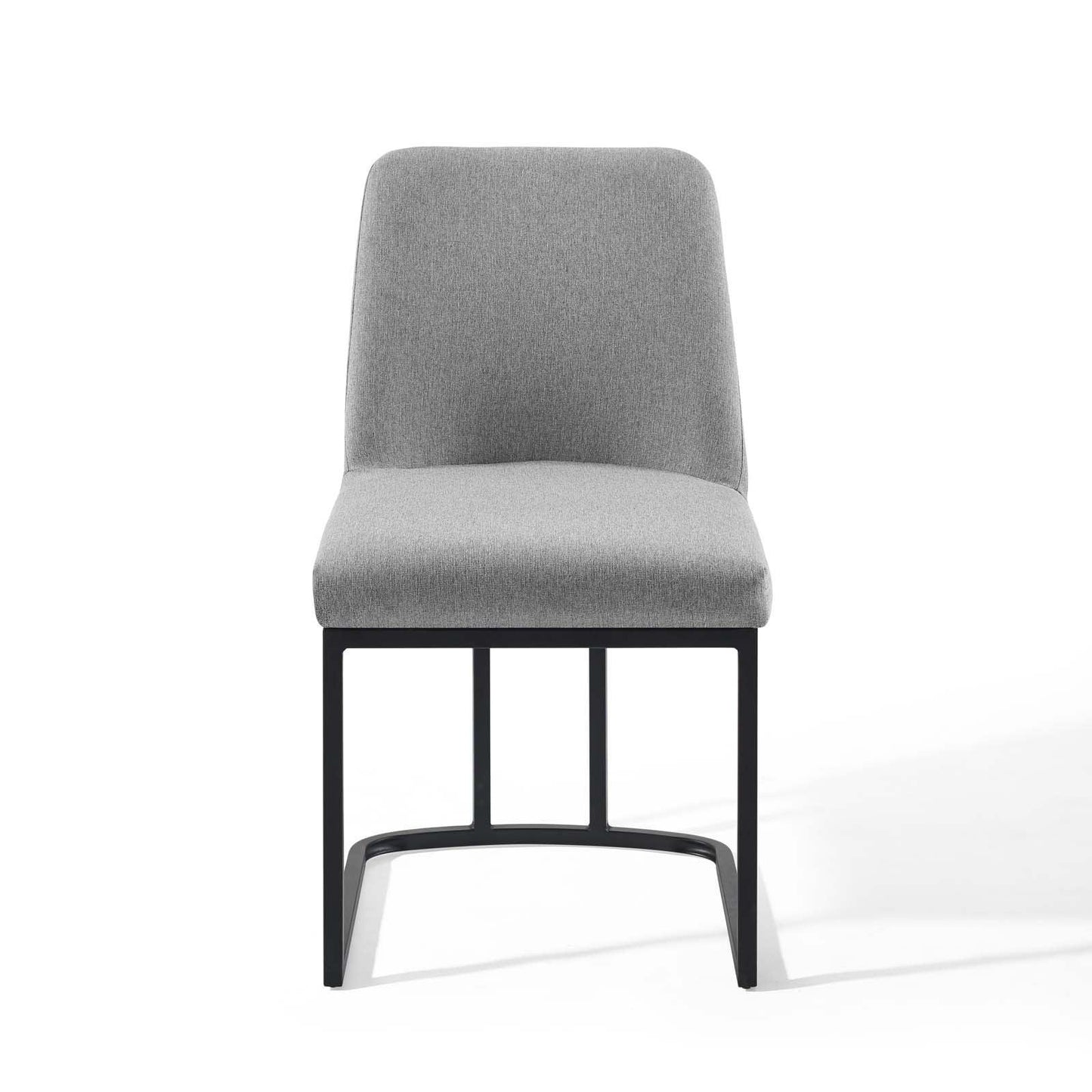 Modway Amplify Sled Base Upholstered Fabric Dining Chairs - Set of 2 FredCo