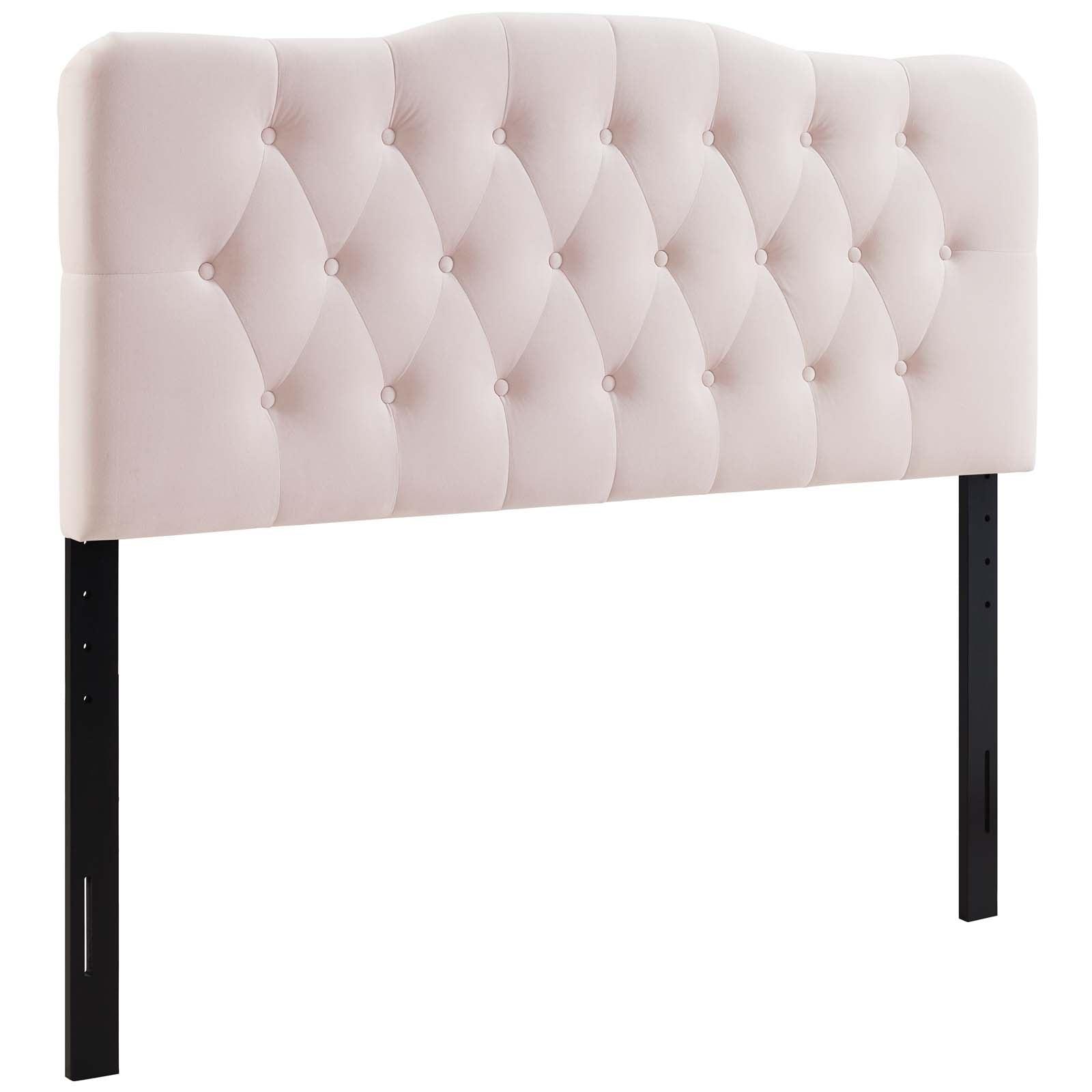 Modway Annabel Queen Diamond Tufted Performance Velvet Headboard FredCo