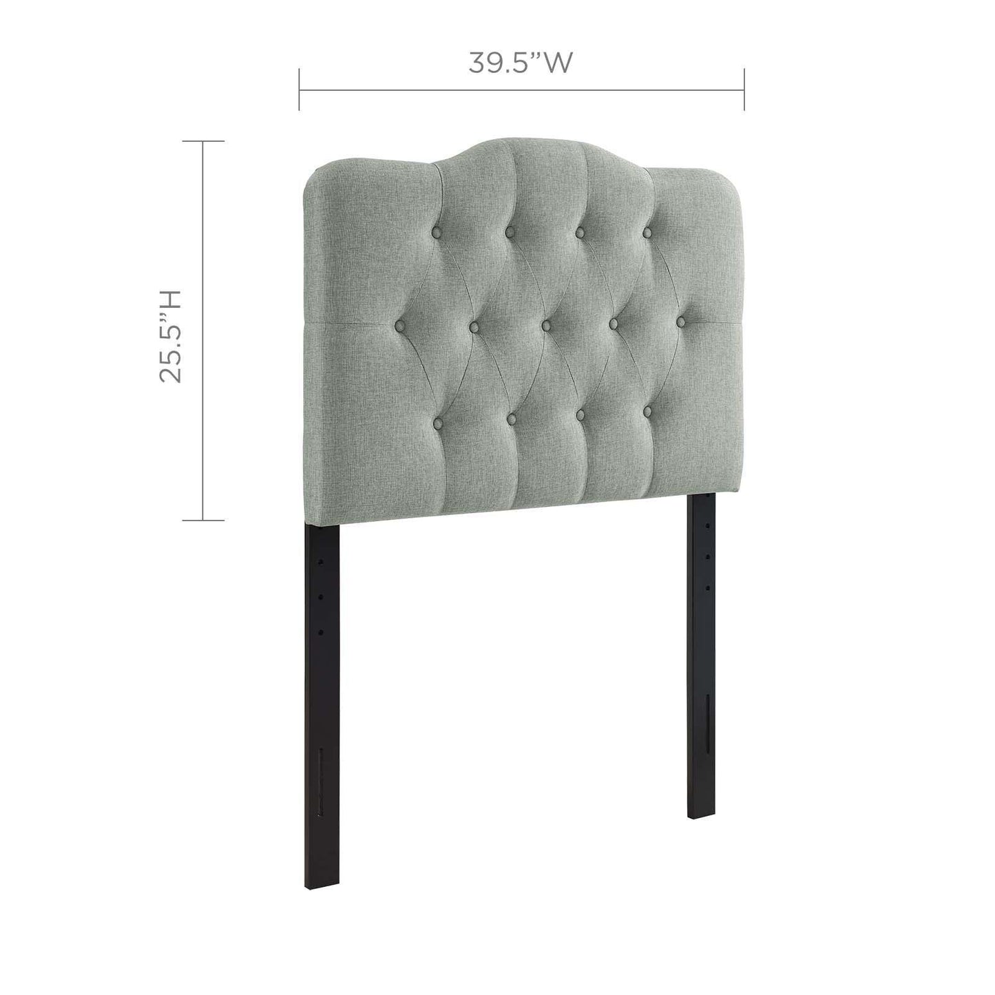 Modway Annabel Twin Upholstered Fabric Headboard FredCo