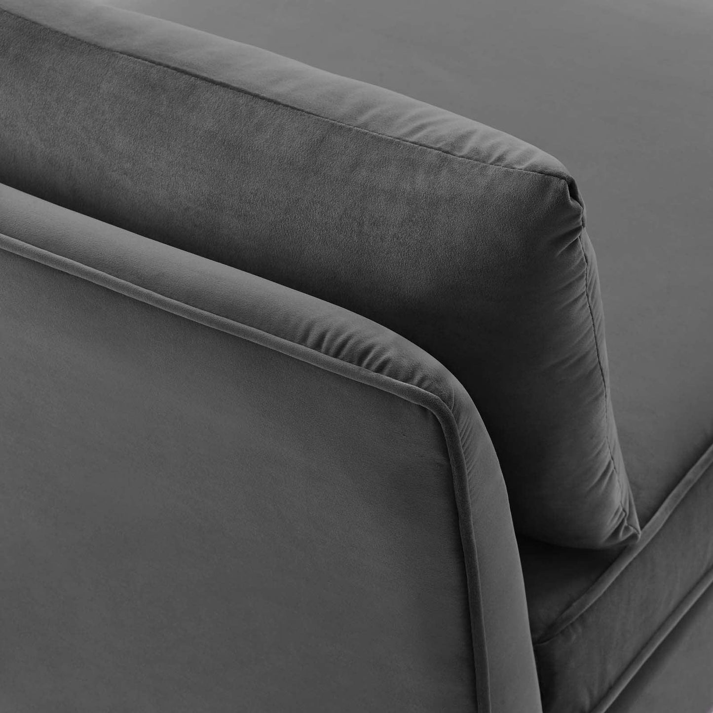 Modway Ardent Performance Velvet Armless Chair FredCo