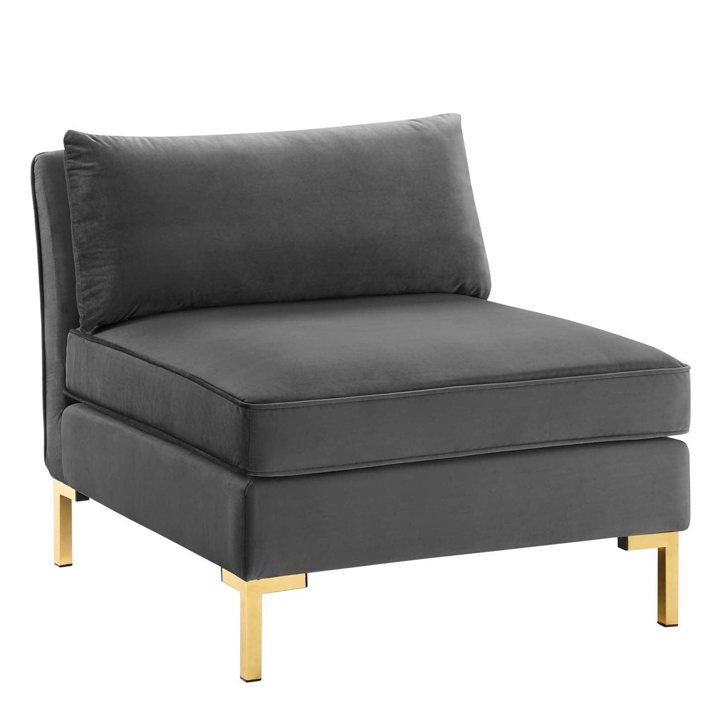 Modway Ardent Performance Velvet Armless Chair FredCo