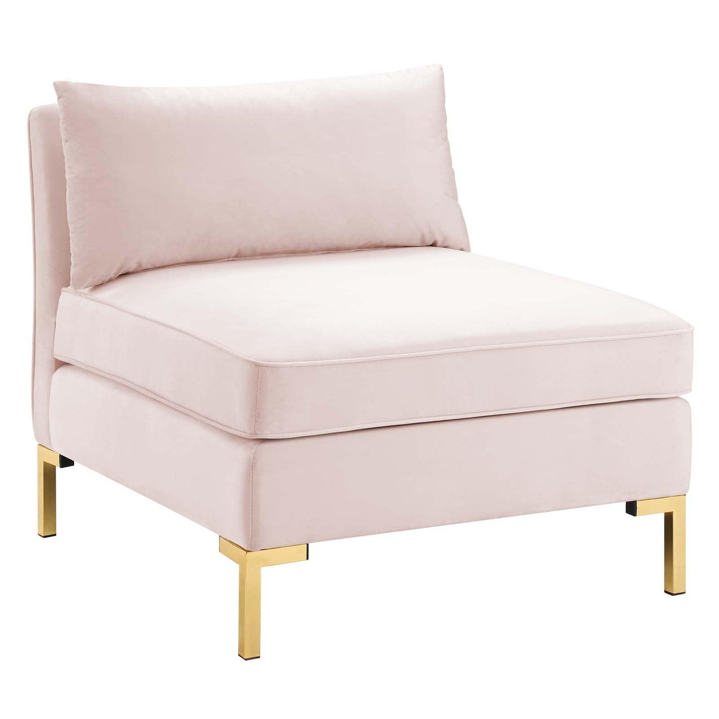 Modway Ardent Performance Velvet Armless Chair FredCo