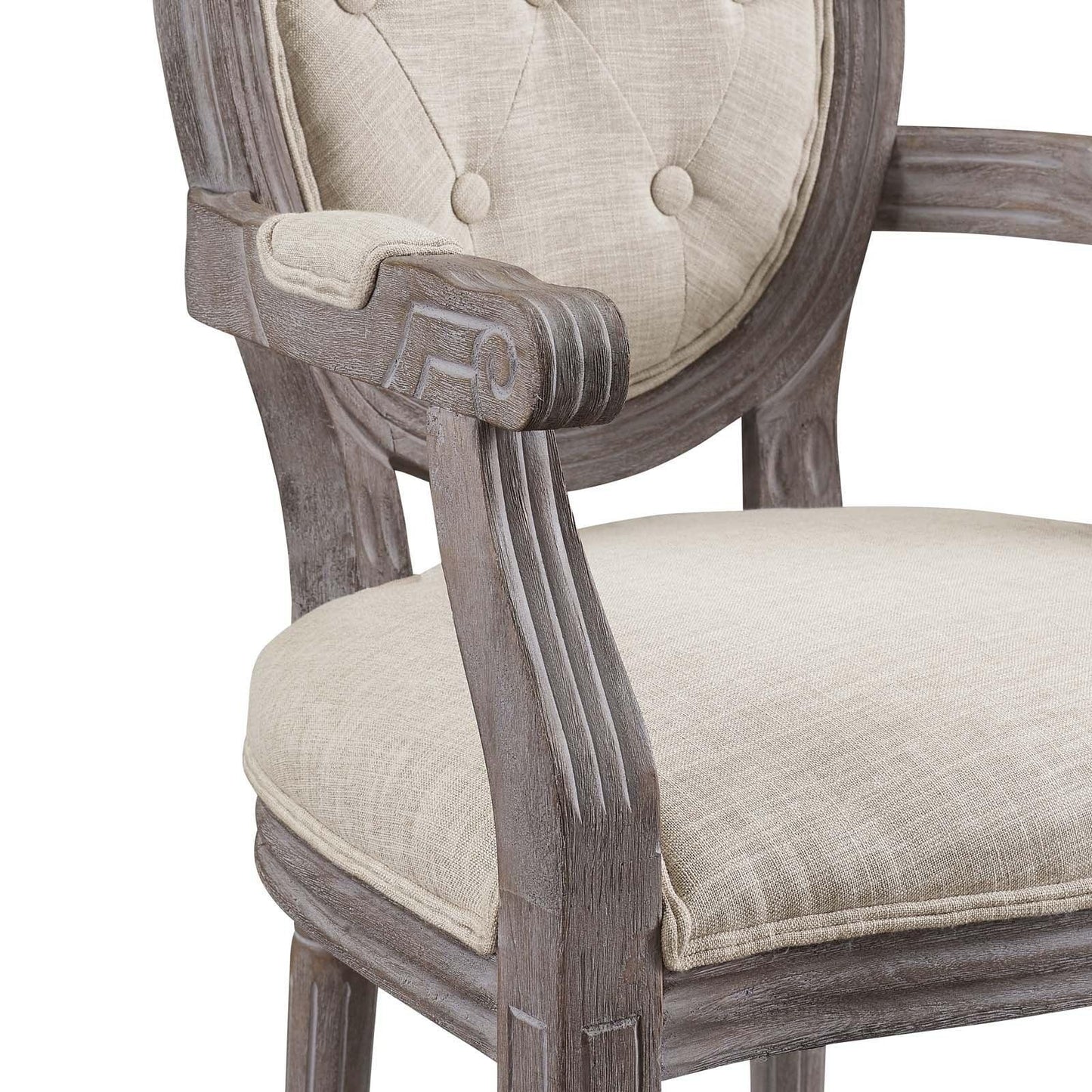 Modway Arise Vintage French Dining Armchair FredCo