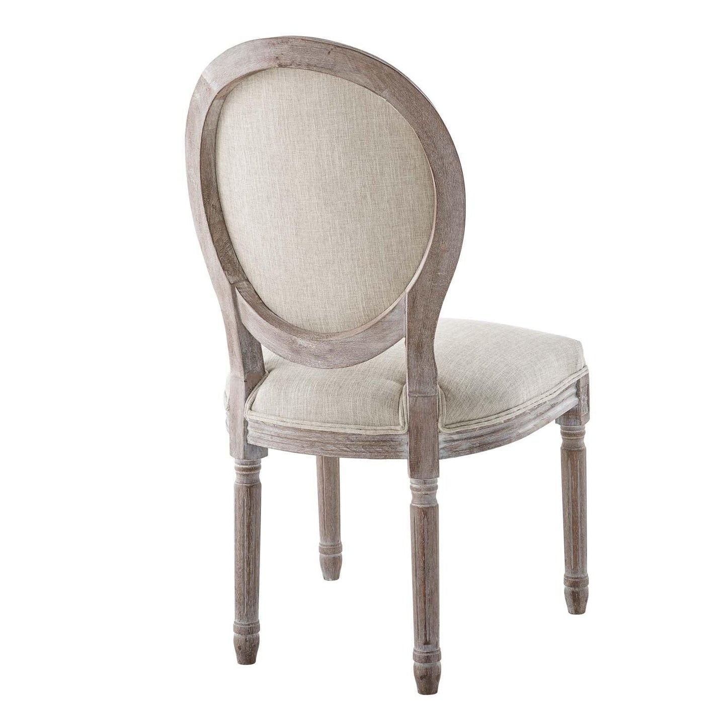 Modway Arise Vintage French Upholstered Fabric Dining Side Chair FredCo
