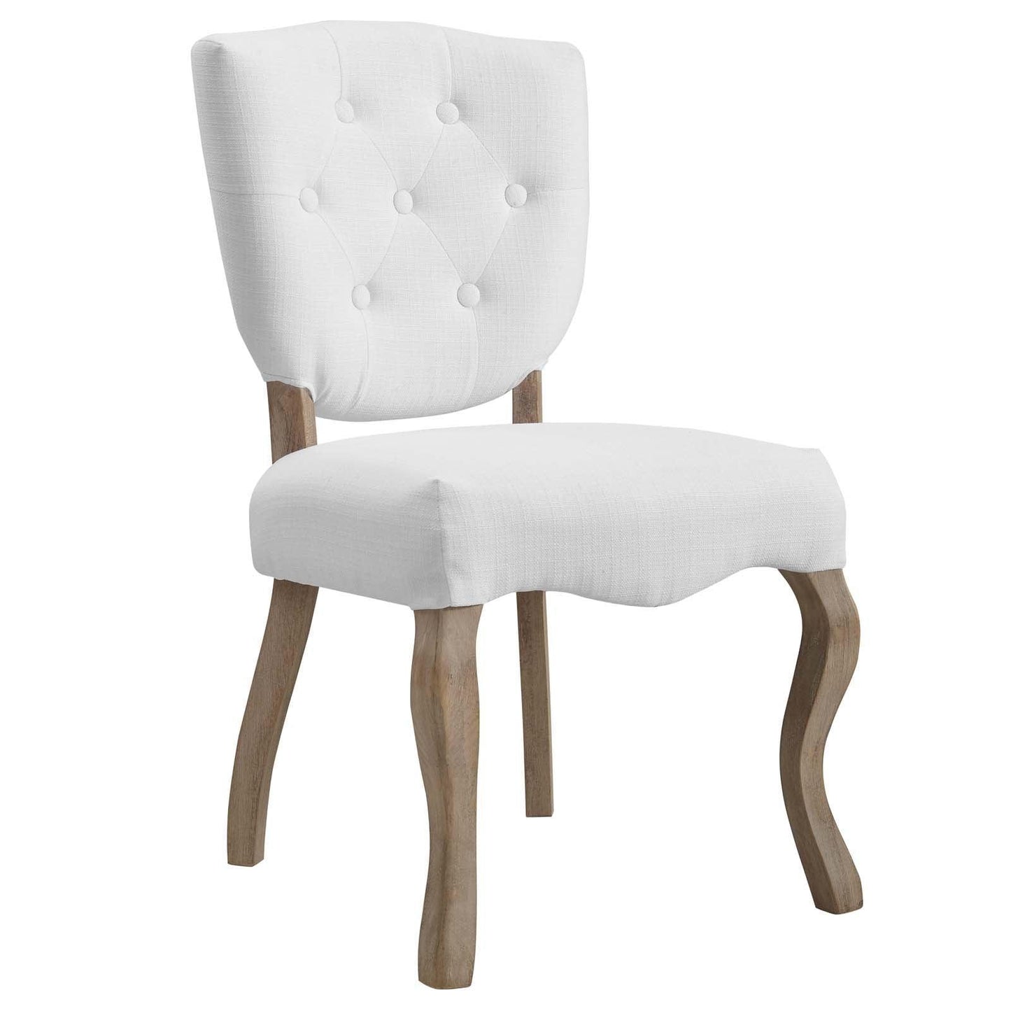 Modway Array Vintage French Upholstered Dining Side Chair FredCo