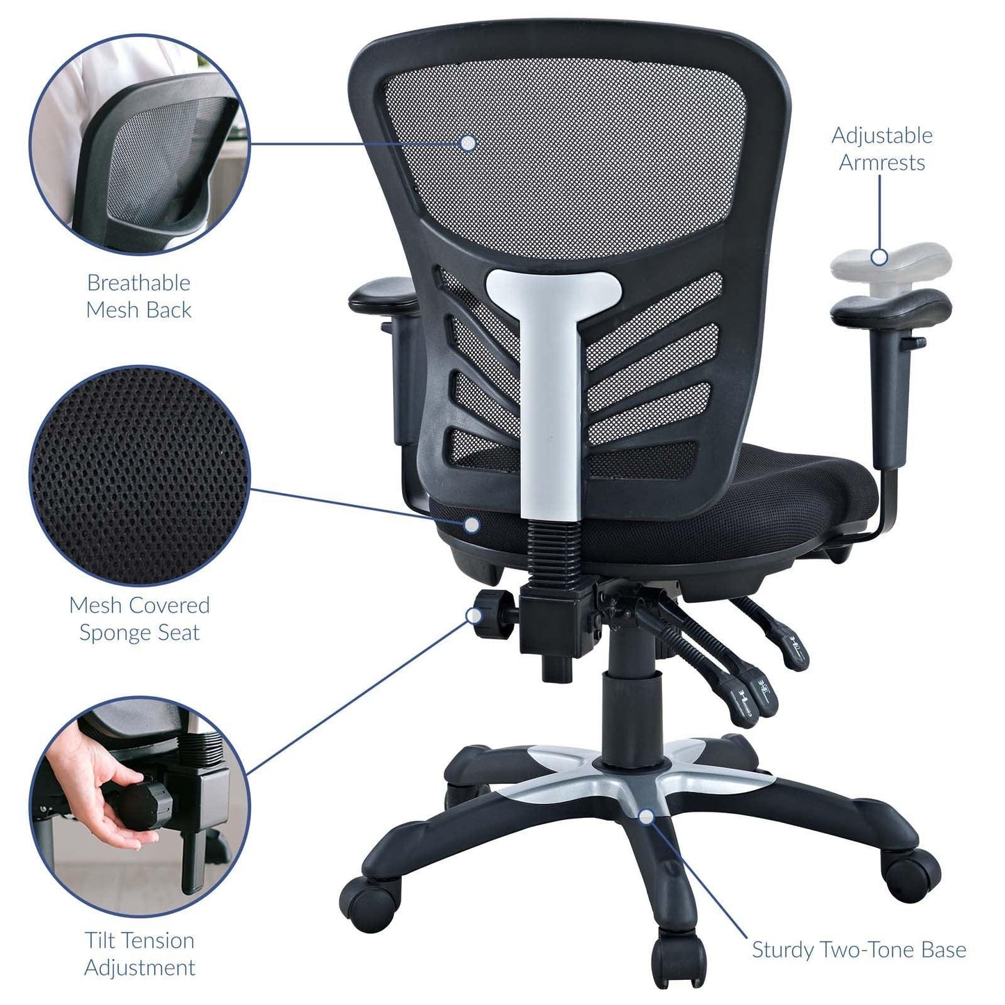 Modway Articulate Mesh Office Chair FredCo