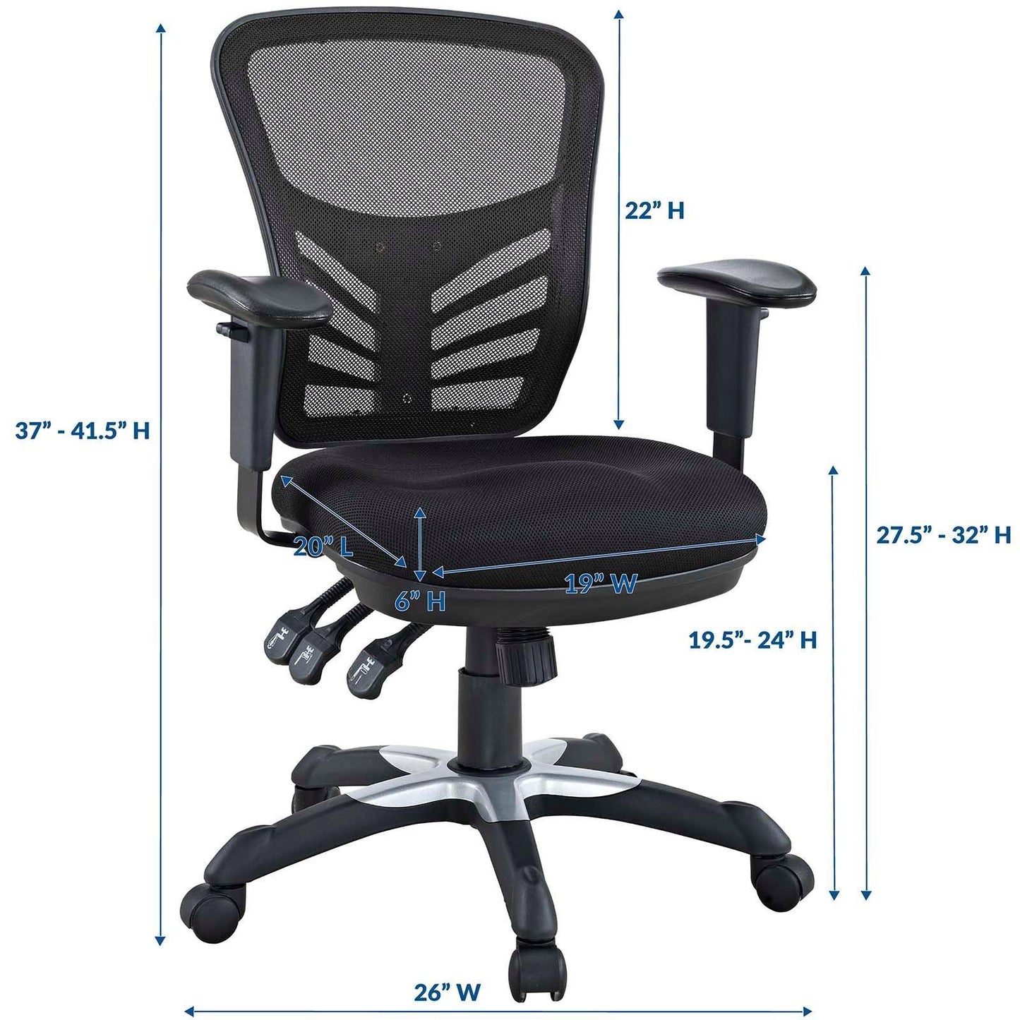 Modway Articulate Mesh Office Chair FredCo