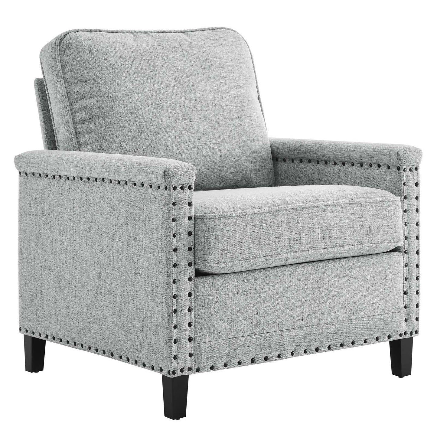 Modway Ashton Upholstered Fabric Armchair FredCo
