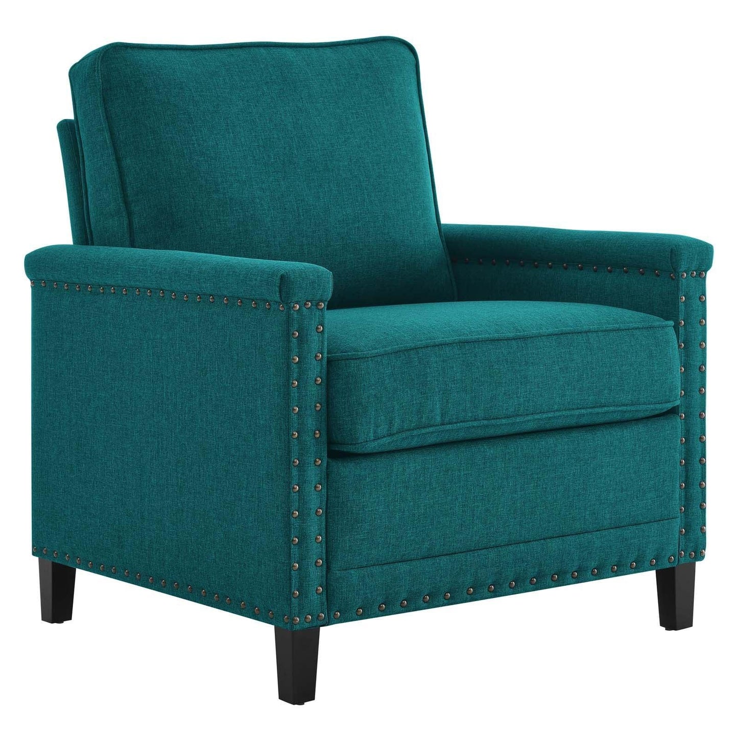 Modway Ashton Upholstered Fabric Armchair FredCo