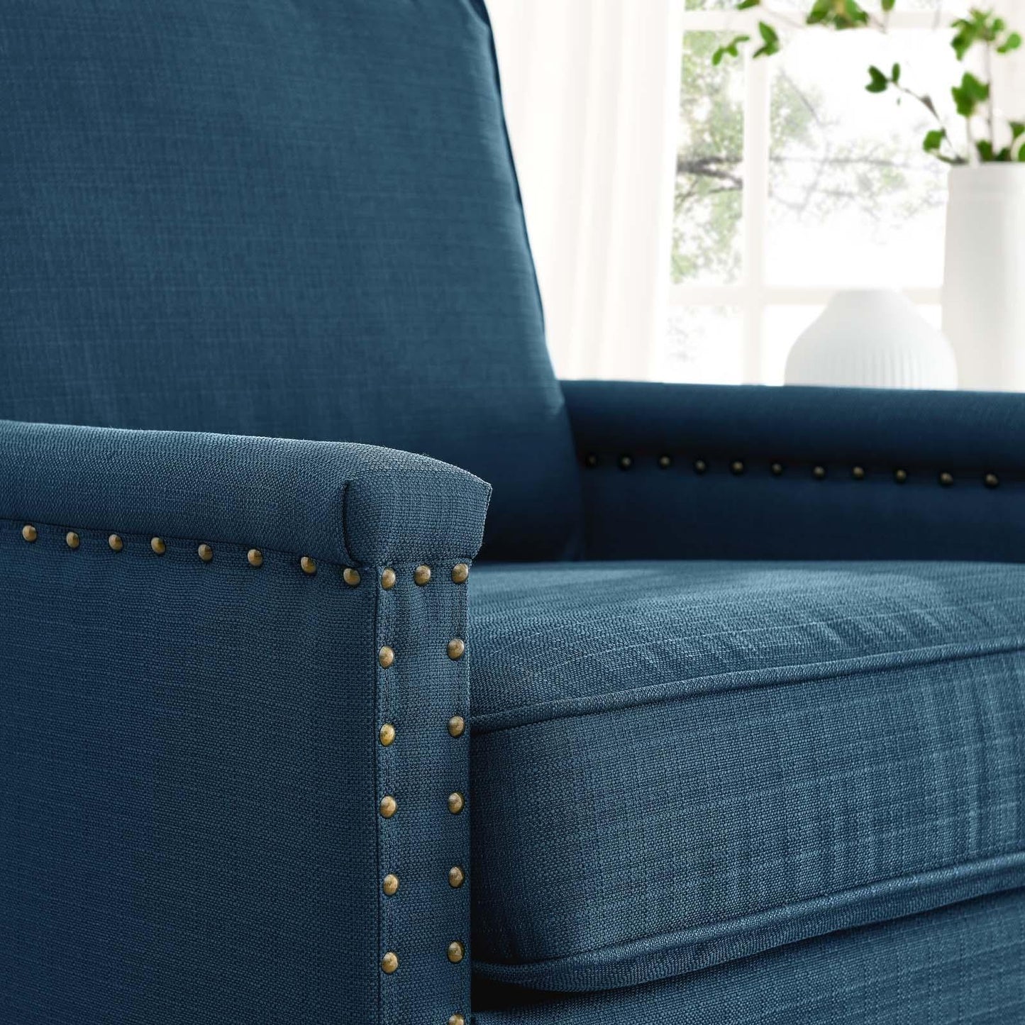 Modway Ashton Upholstered Fabric Armchair FredCo