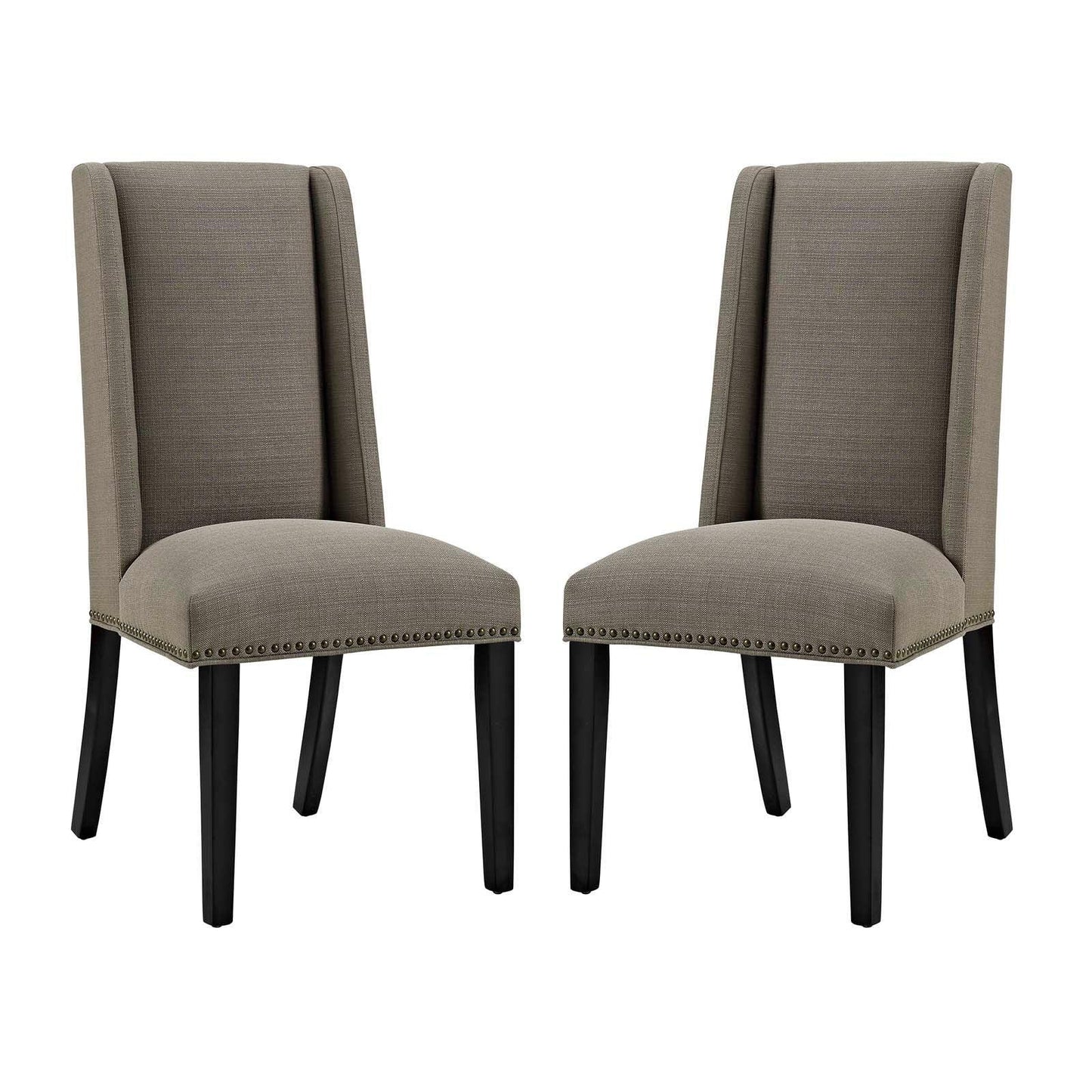 Modway Baron Dining Chair Fabric Set of 2 FredCo