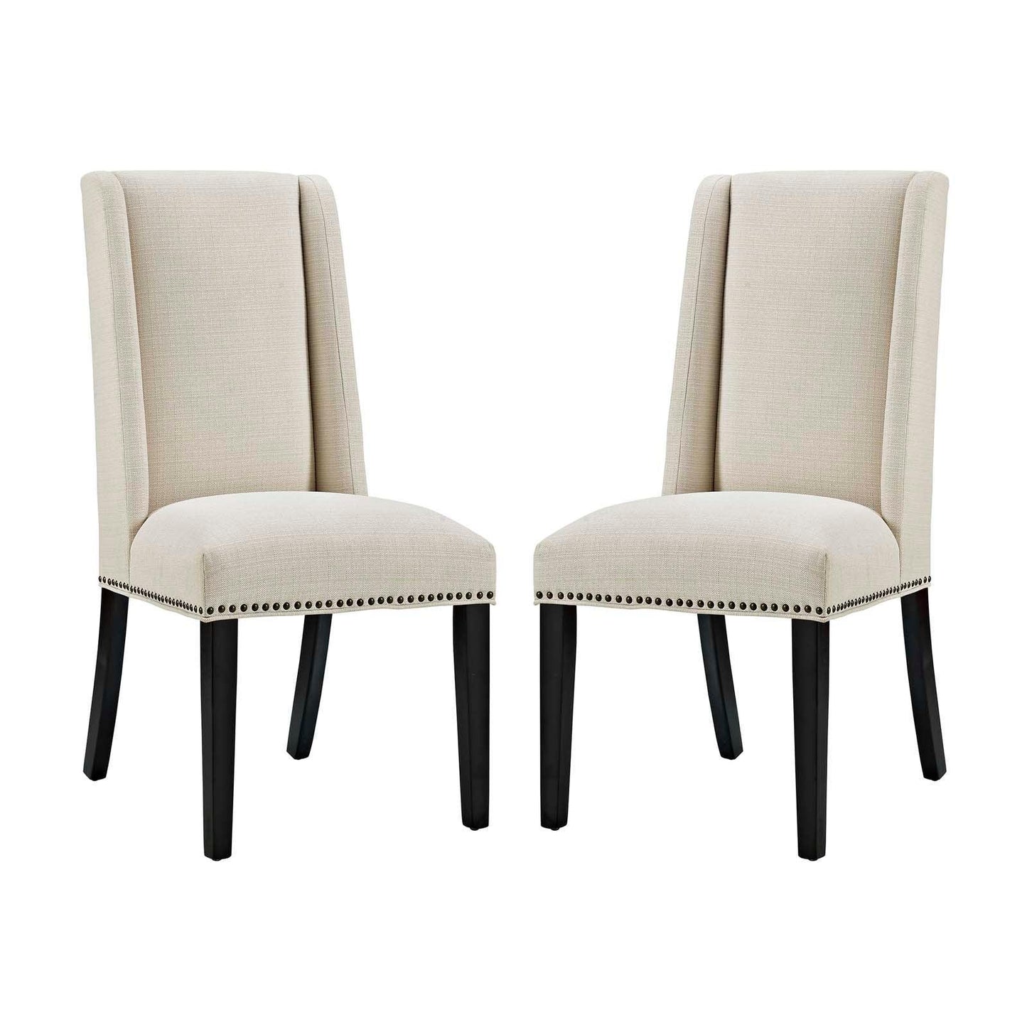 Modway Baron Dining Chair Fabric Set of 2 FredCo