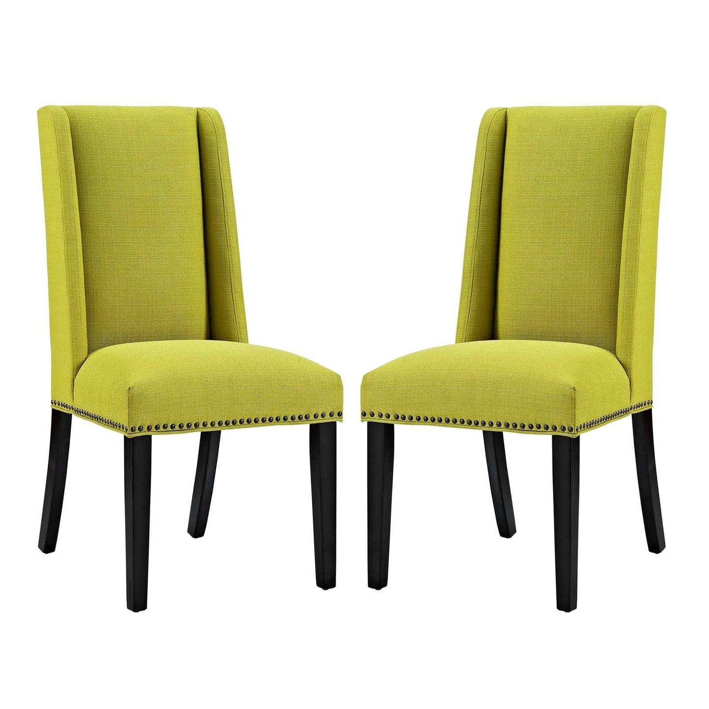 Modway Baron Dining Chair Fabric Set of 2 FredCo