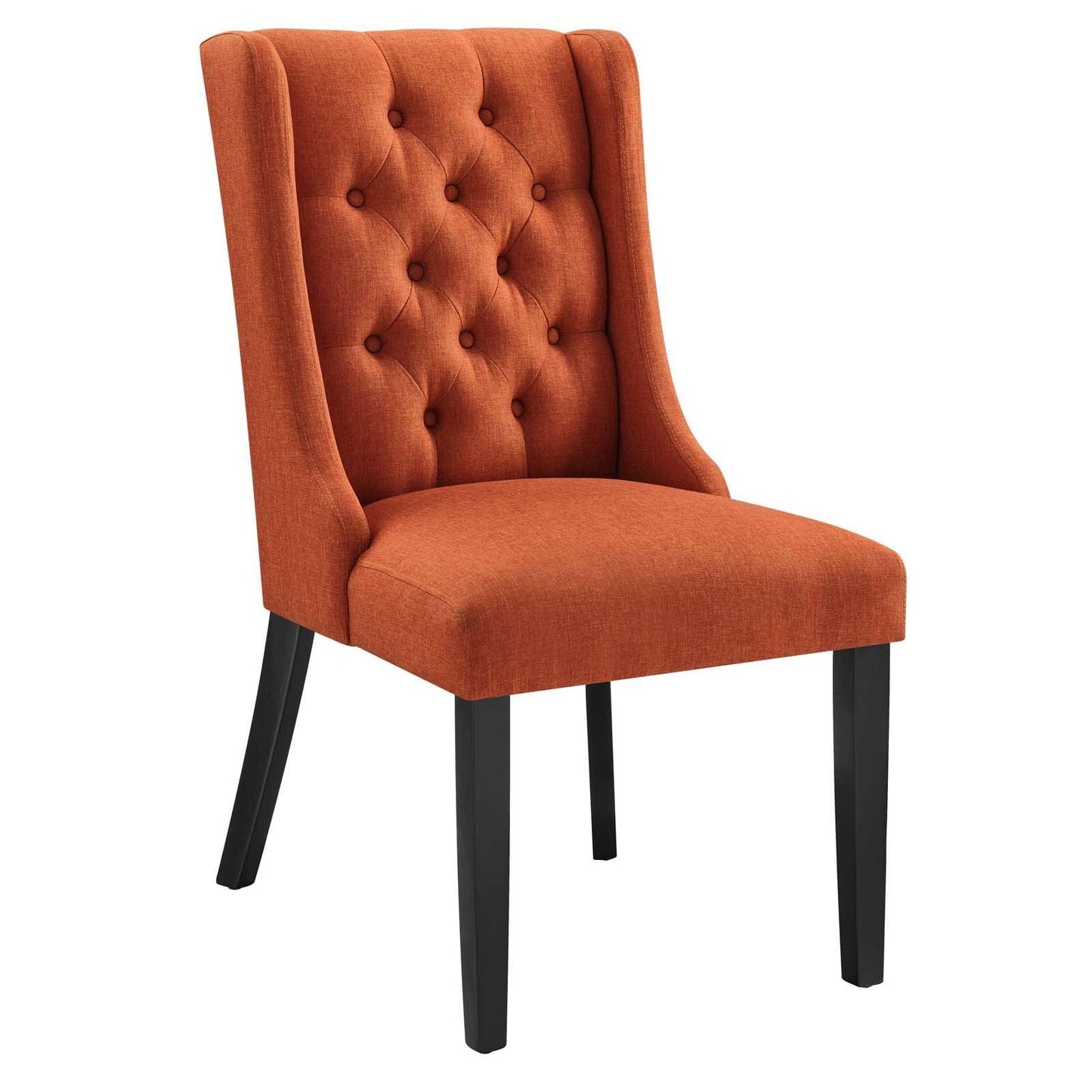 Modway Baronet Button Tufted Fabric Dining Chair FredCo